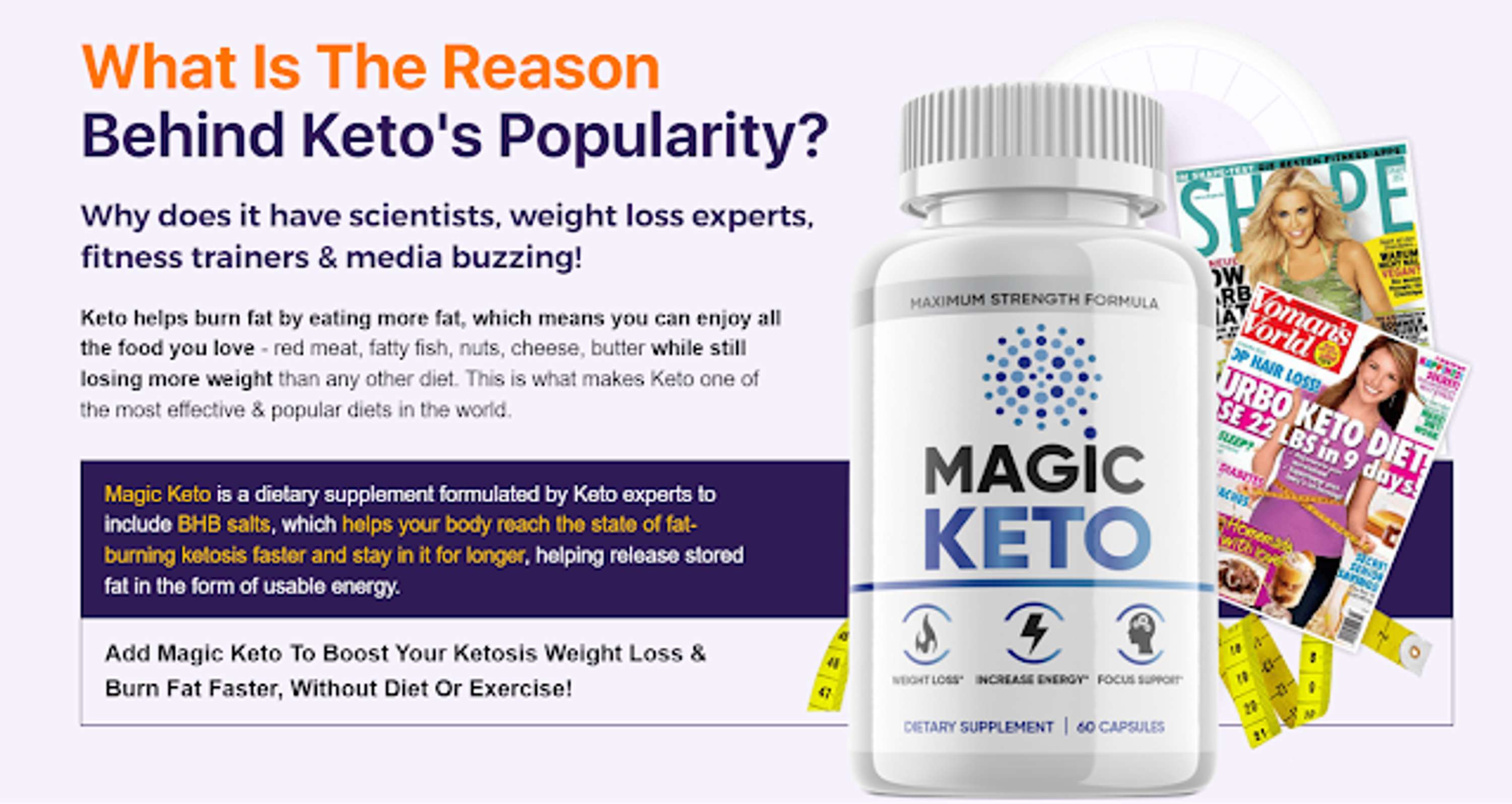 Magic Keto [Warning Exposed 2022] Does It Work and Is It Worth The Money? by Magic Keto