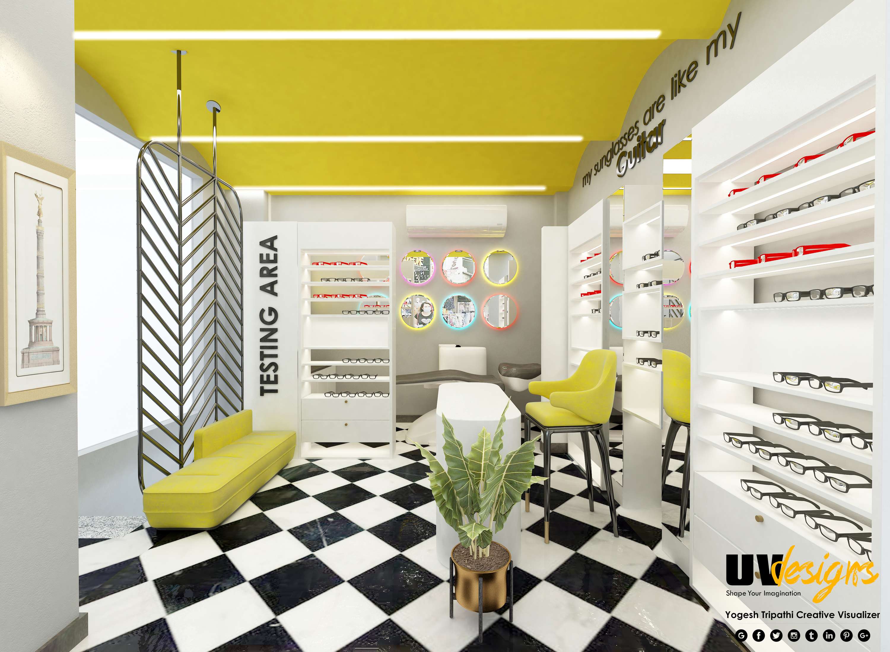 Frameszon Optical Shop by Yogesh Tripathi