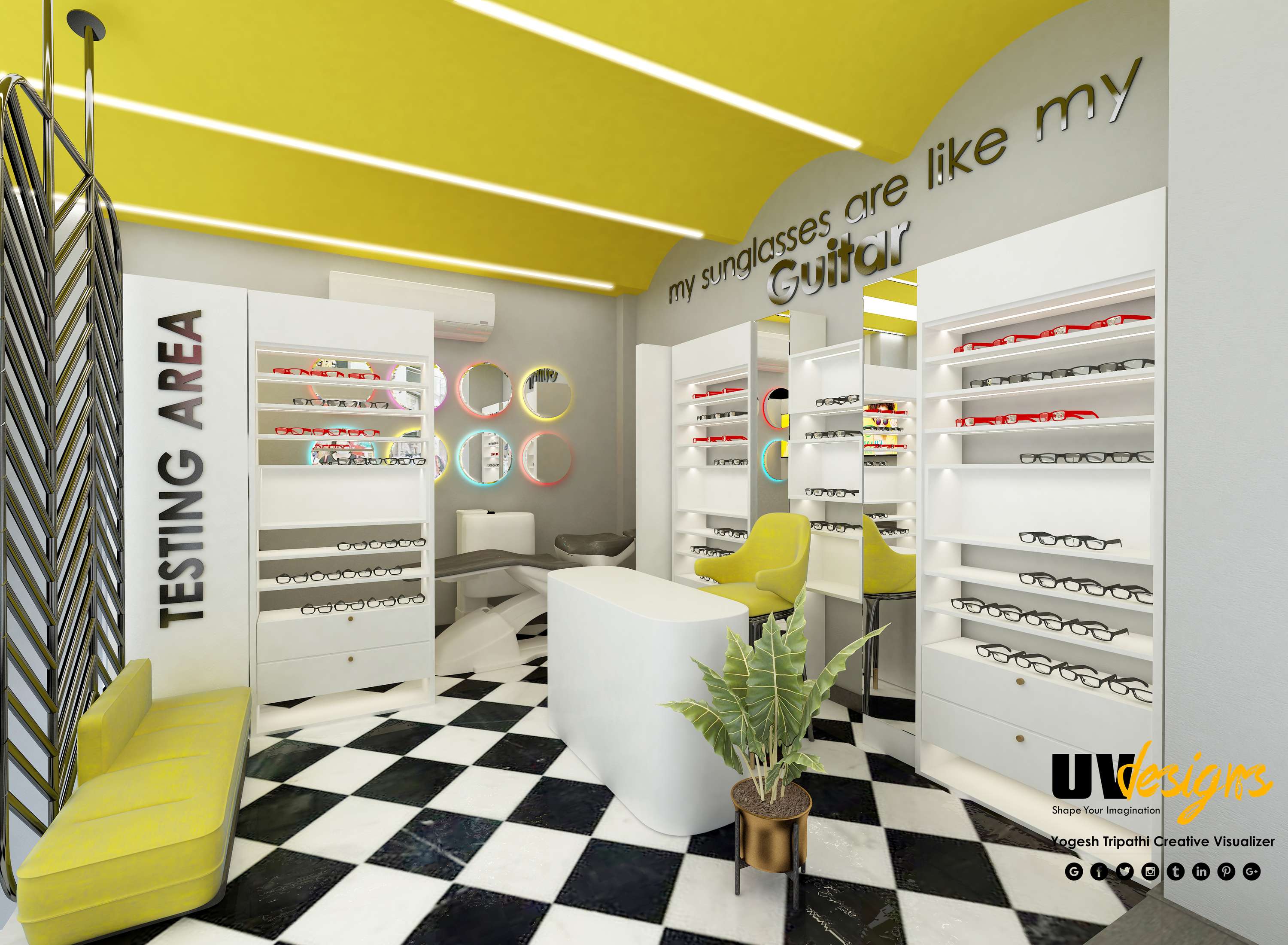 Frameszon Optical Shop by Yogesh Tripathi