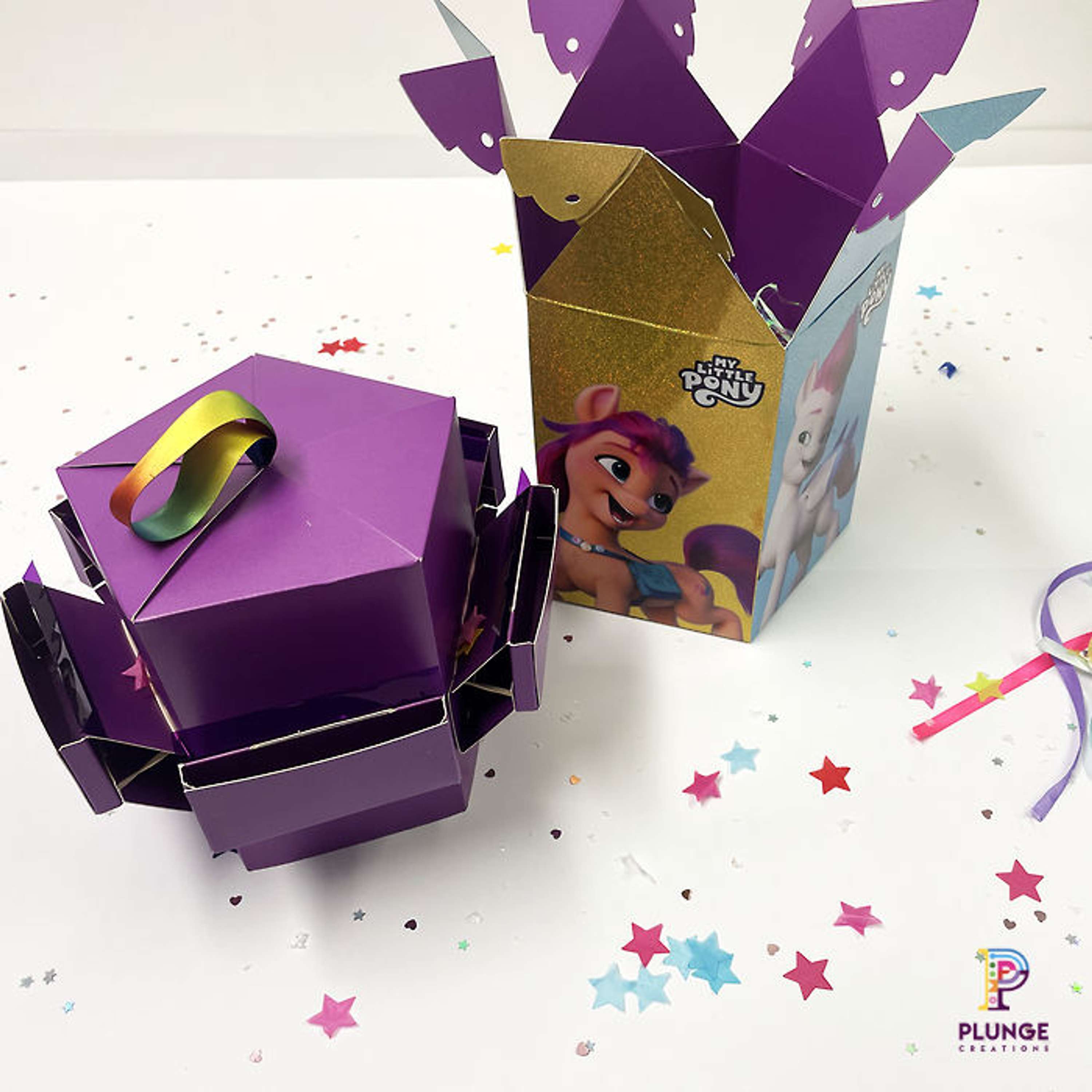 GRAPEVINE DIGITAL: MY LITTLE PONY TROPHIES AND EXPLODING GIFTBOXES by Plunge Creations Limited