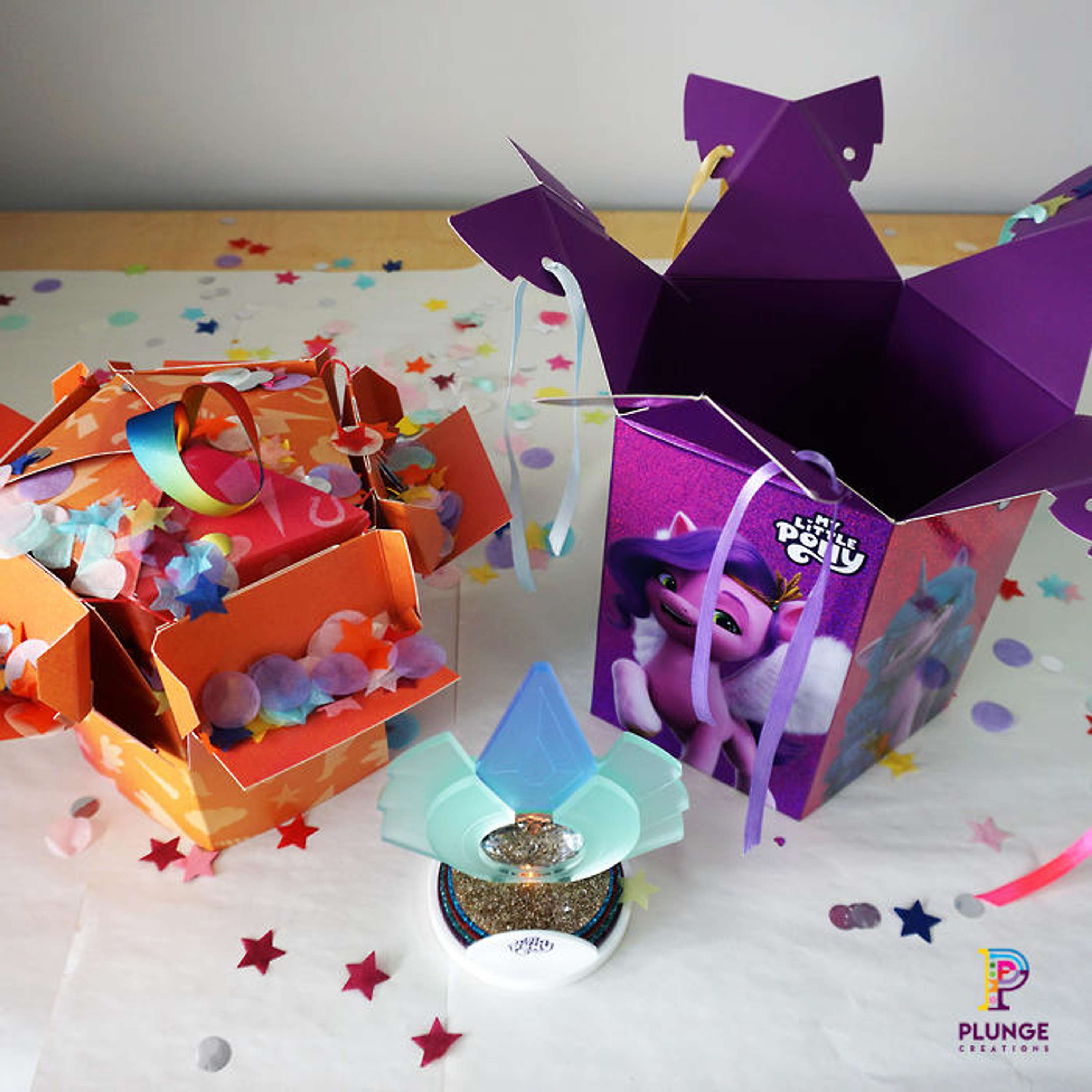 GRAPEVINE DIGITAL: MY LITTLE PONY TROPHIES AND EXPLODING GIFTBOXES by Plunge Creations Limited