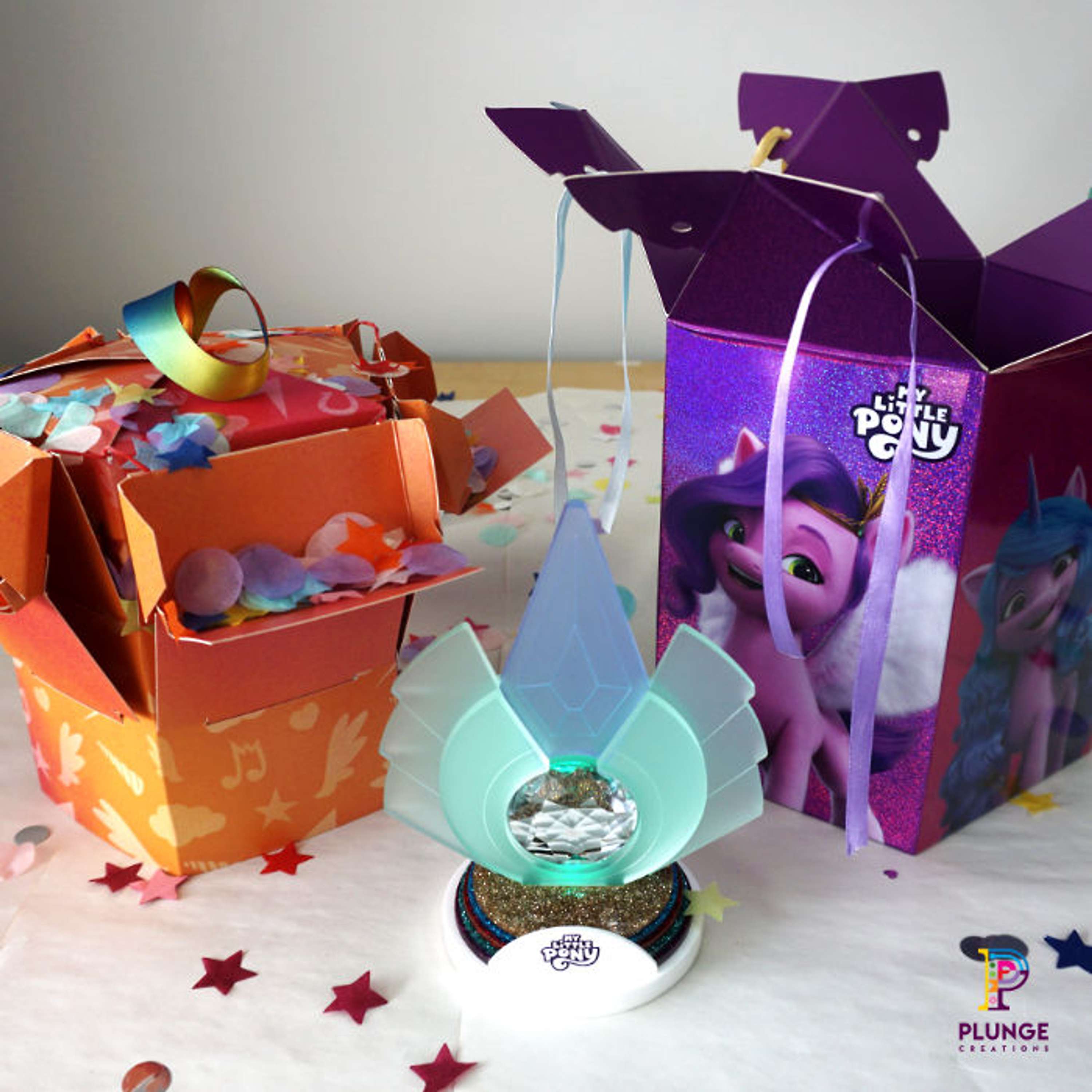 GRAPEVINE DIGITAL: MY LITTLE PONY TROPHIES AND EXPLODING GIFTBOXES by Plunge Creations Limited