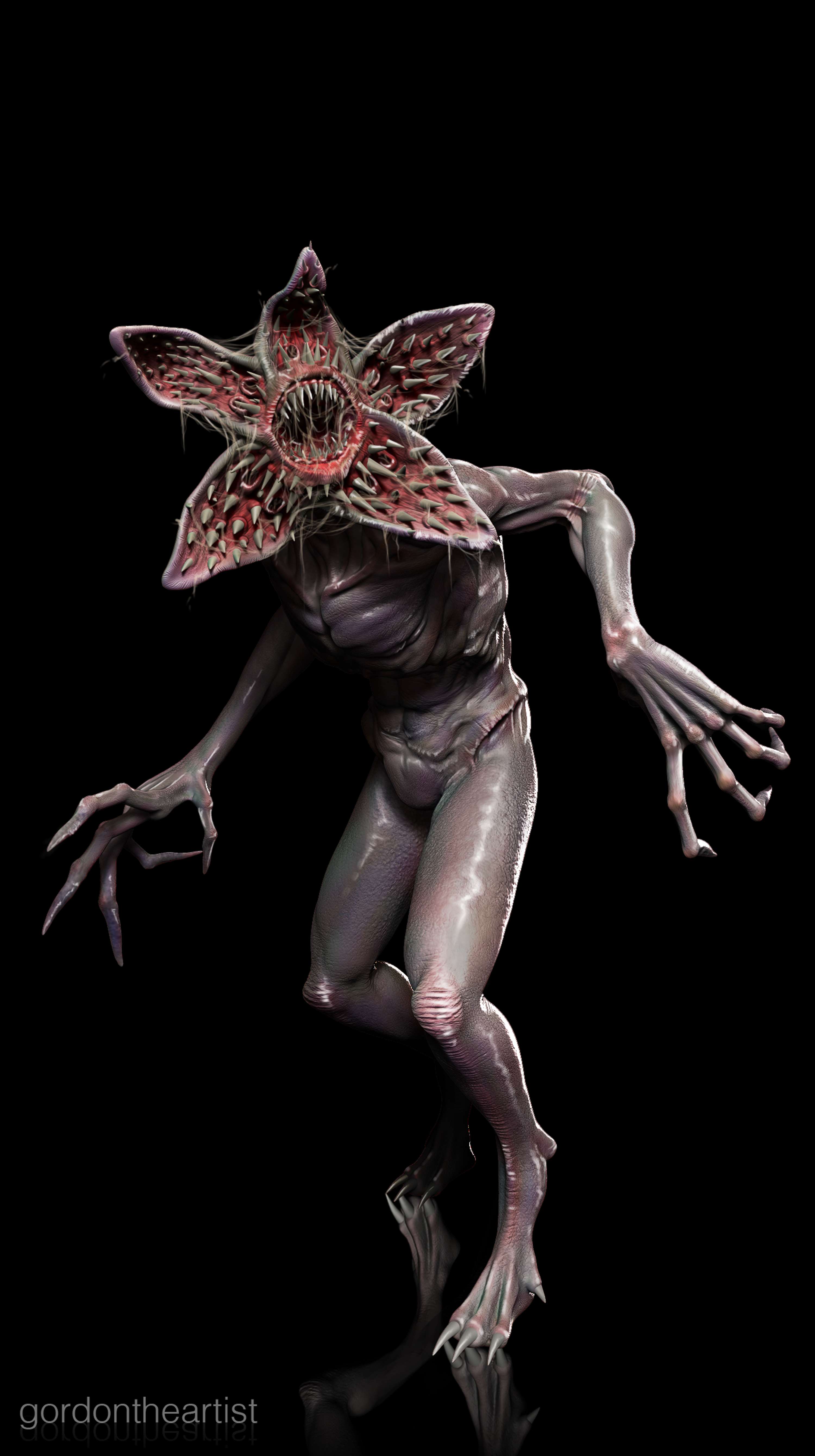 Demogorgon - Stranger Things by Elise Gordon