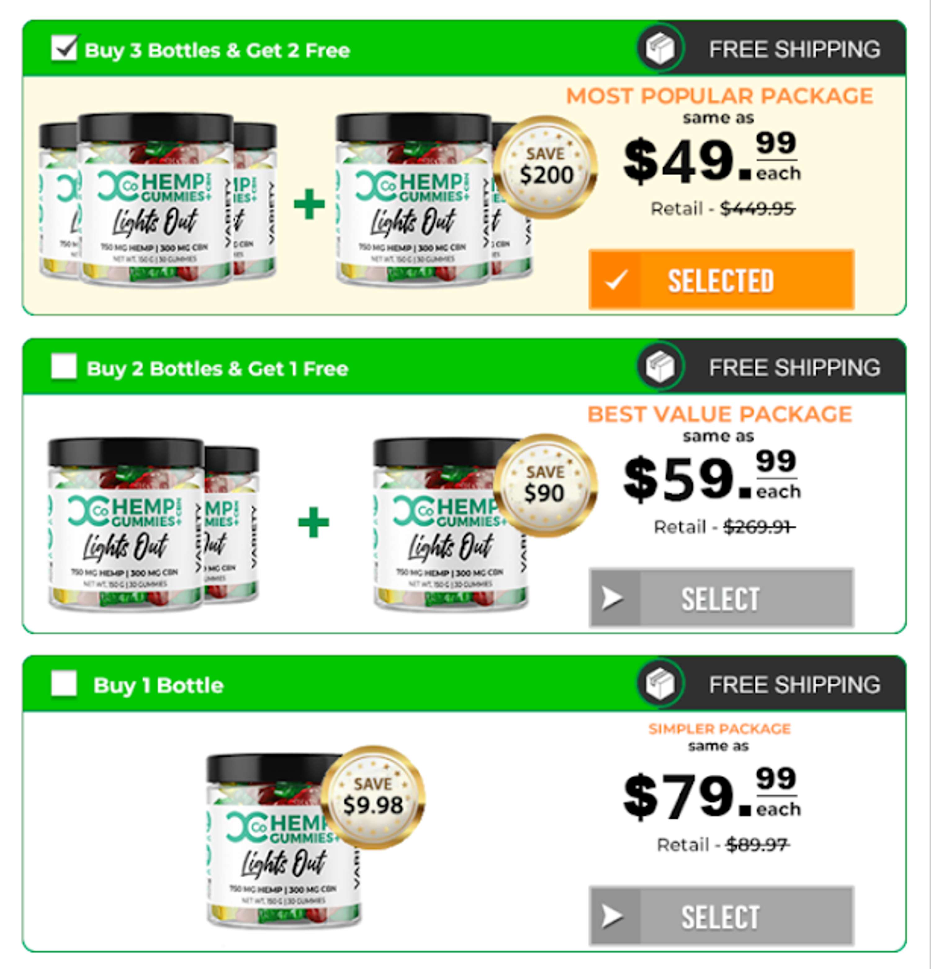 How To Make Your Product Stand Out With LIGHTS OUT CBD GUMMIES by Lights Gummies