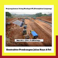 Berpengalaman! WA : 0811-2324-77 Kontraktor Jasa Pembangunan Jalan Raya dan Tol Aceh Jaya logo