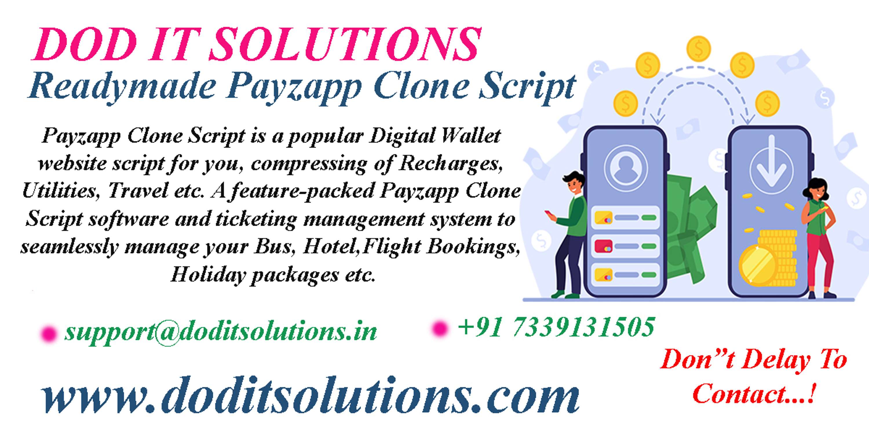 Payzapp ReadyMade Script - DOD IT SOLUTIONS by DODIT Solution