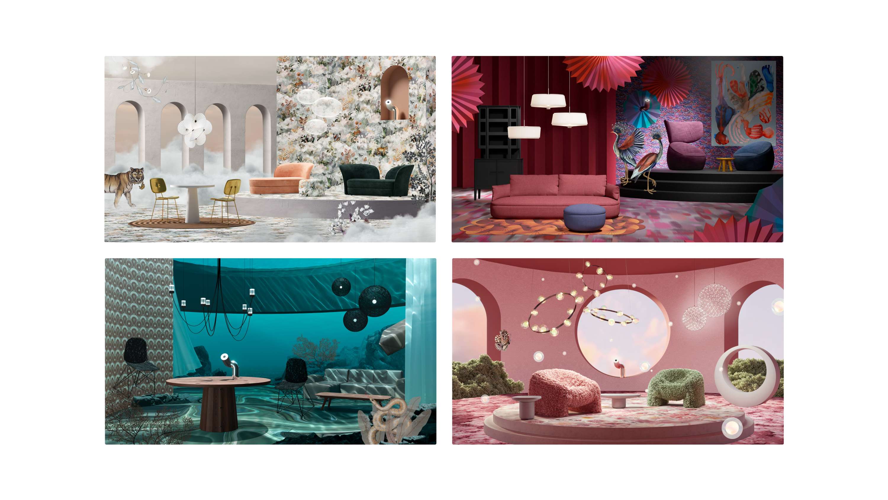 Moooi webAR product launch by Margot Gabel