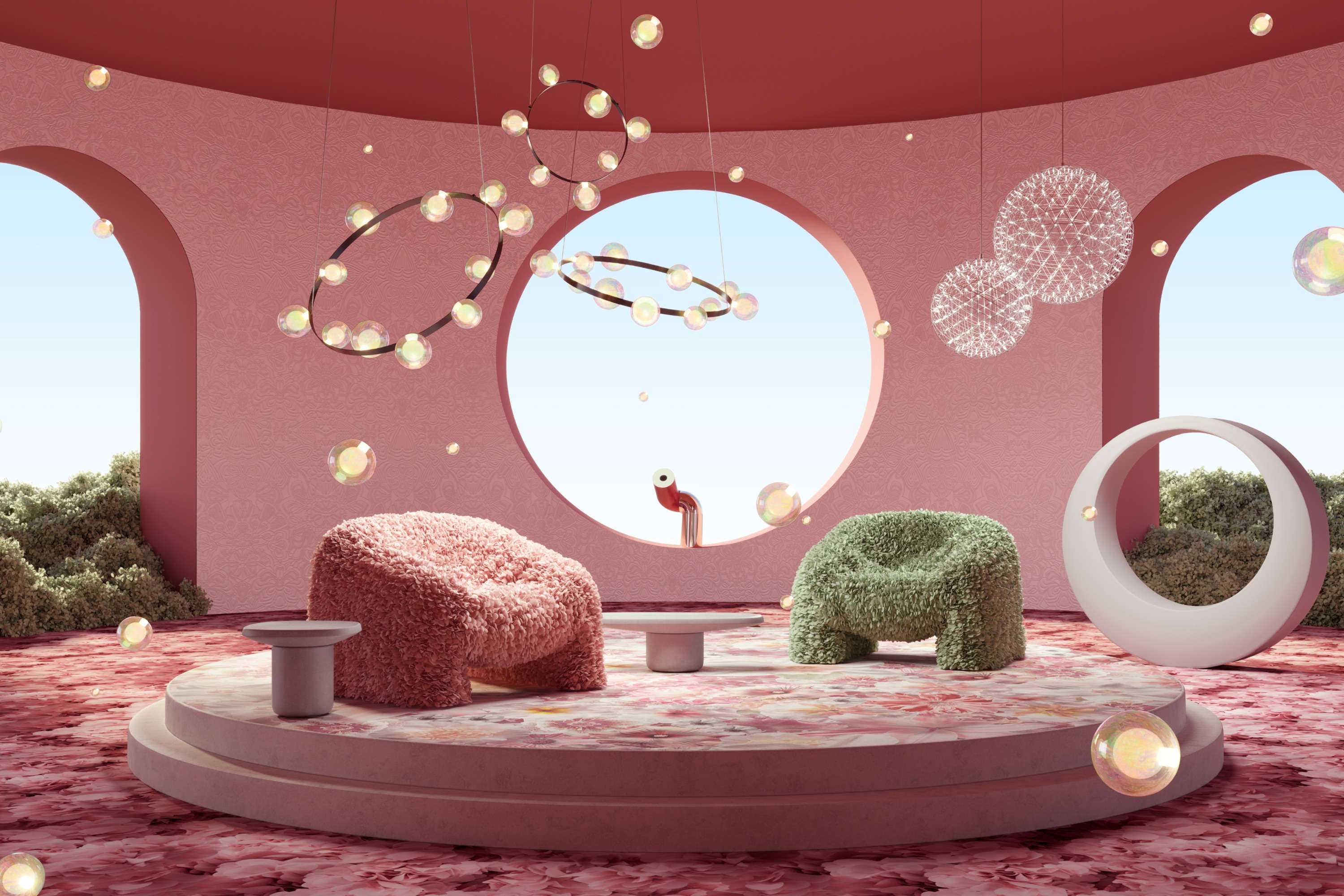 Moooi webAR product launch by Margot Gabel