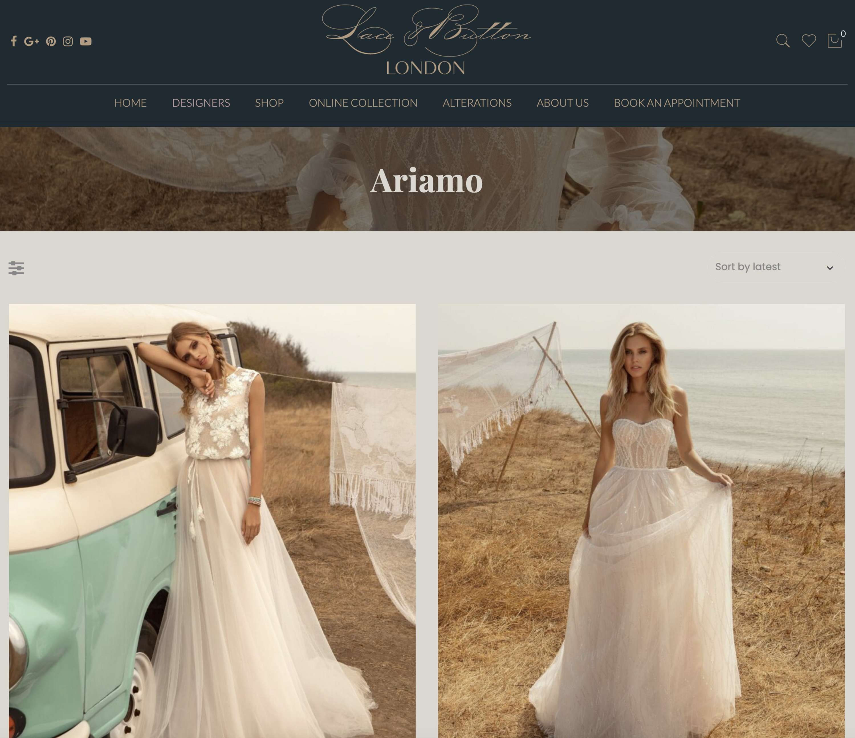 Lace & Button London Bridal weal atelier by Kat Ponnampalam
