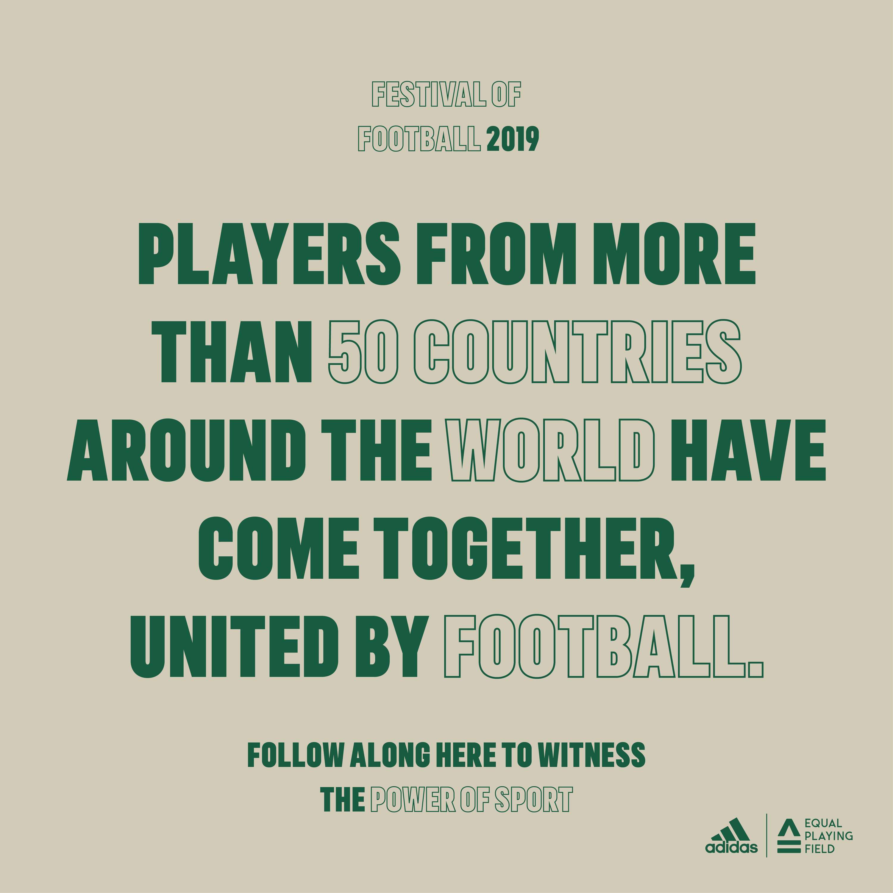 Equal Playing Field X Adidas X Riposte by Sophie Kirk