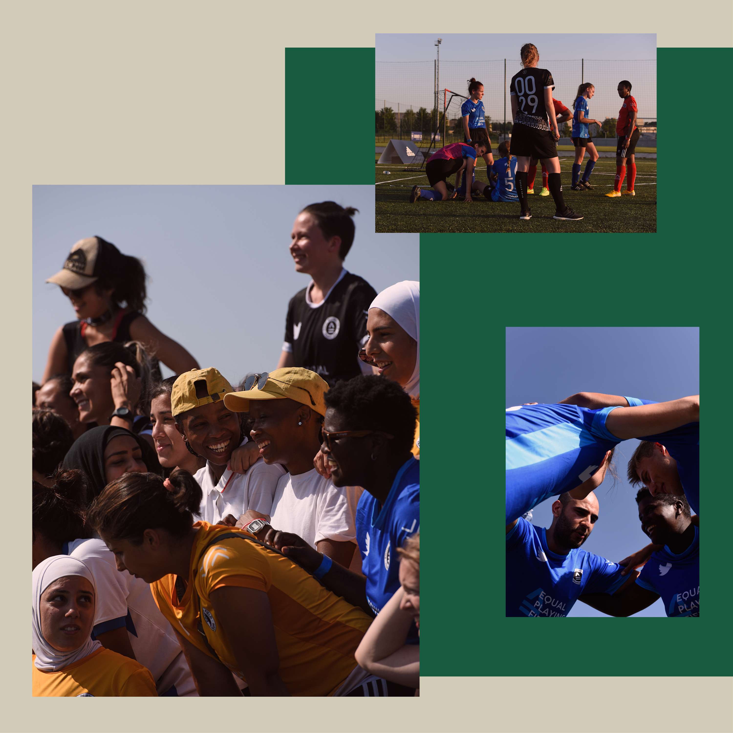 Equal Playing Field X Adidas X Riposte by Sophie Kirk