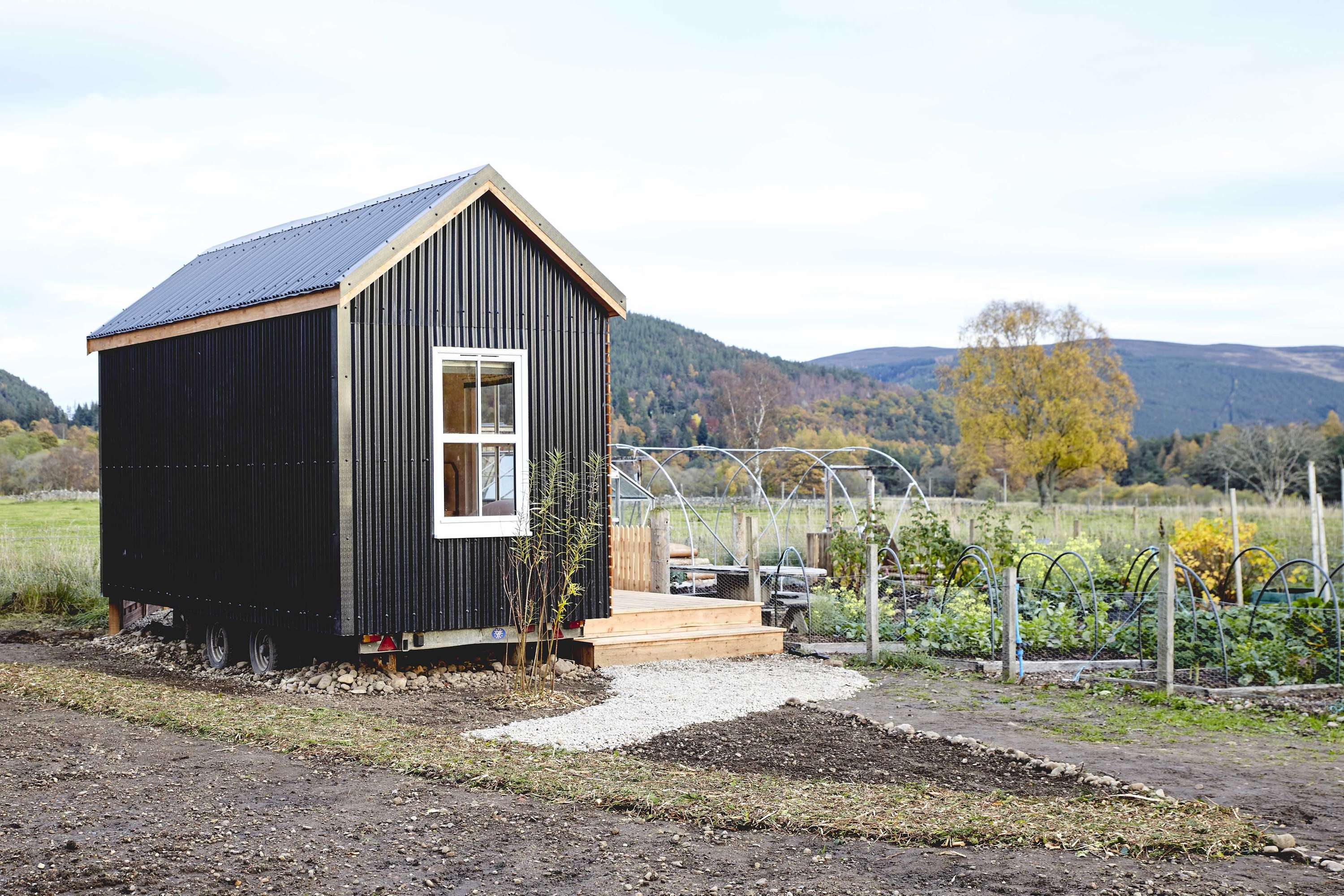 Tiny House in the Scottish Highlands by AdesignStorie