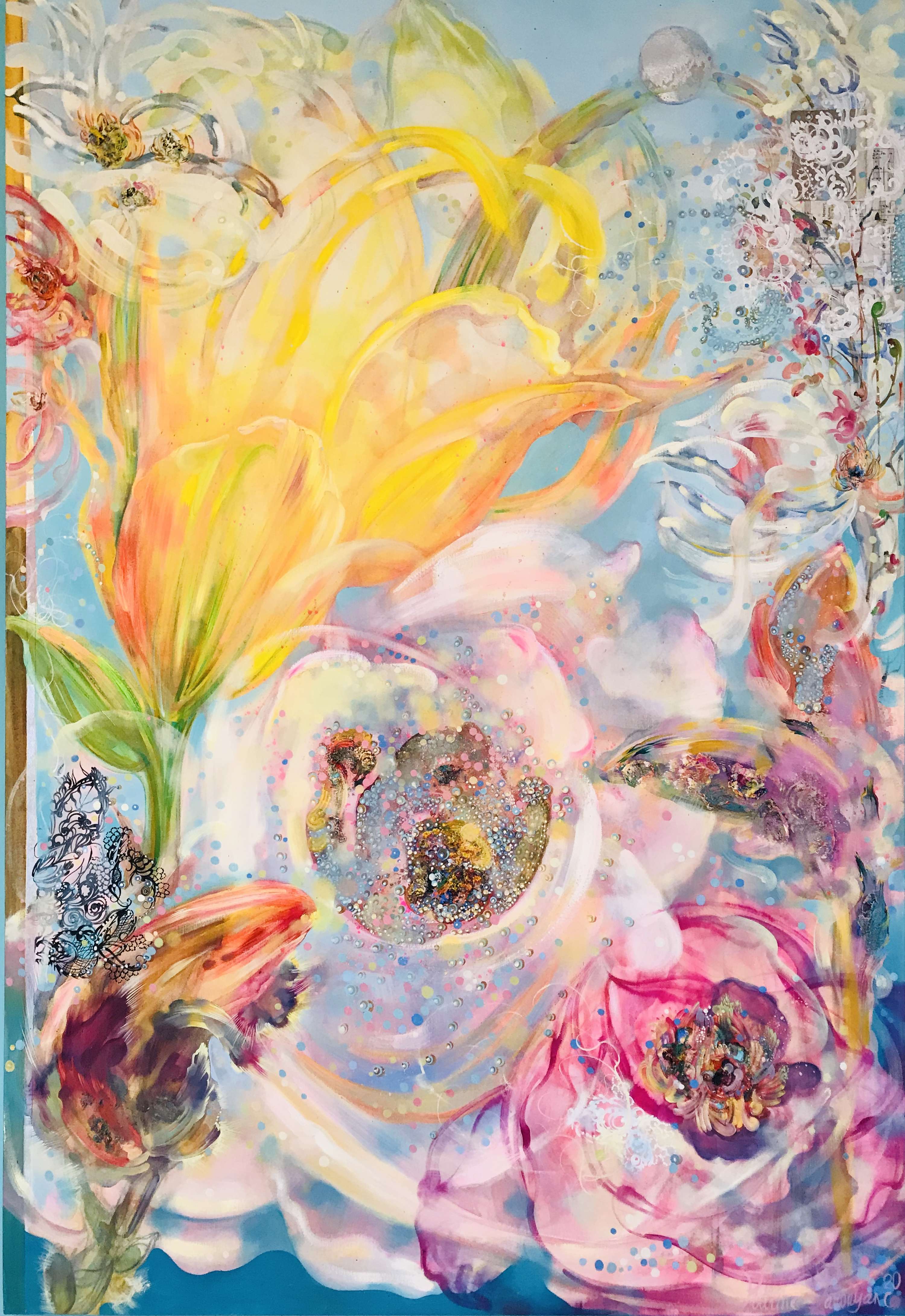 Just from the Easel by Karine Paronyanc