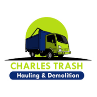 CHARLES TRASH HAULING and DEMOLITION logo