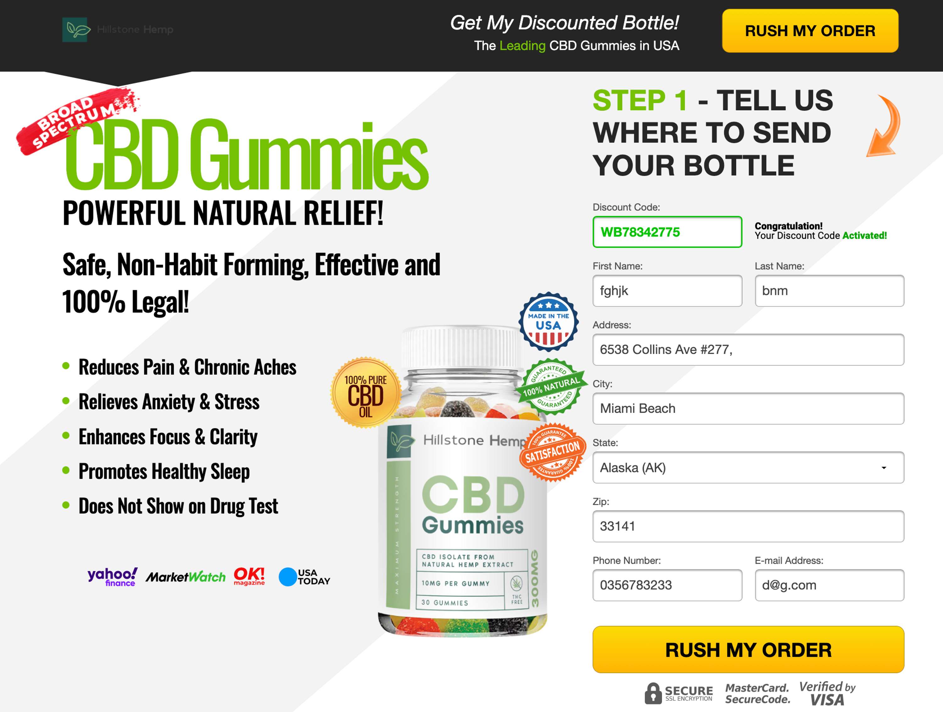 Never Lose Your HILLSTONE HEMP CBD GUMMIES Again by HillstoneCBD Gummey