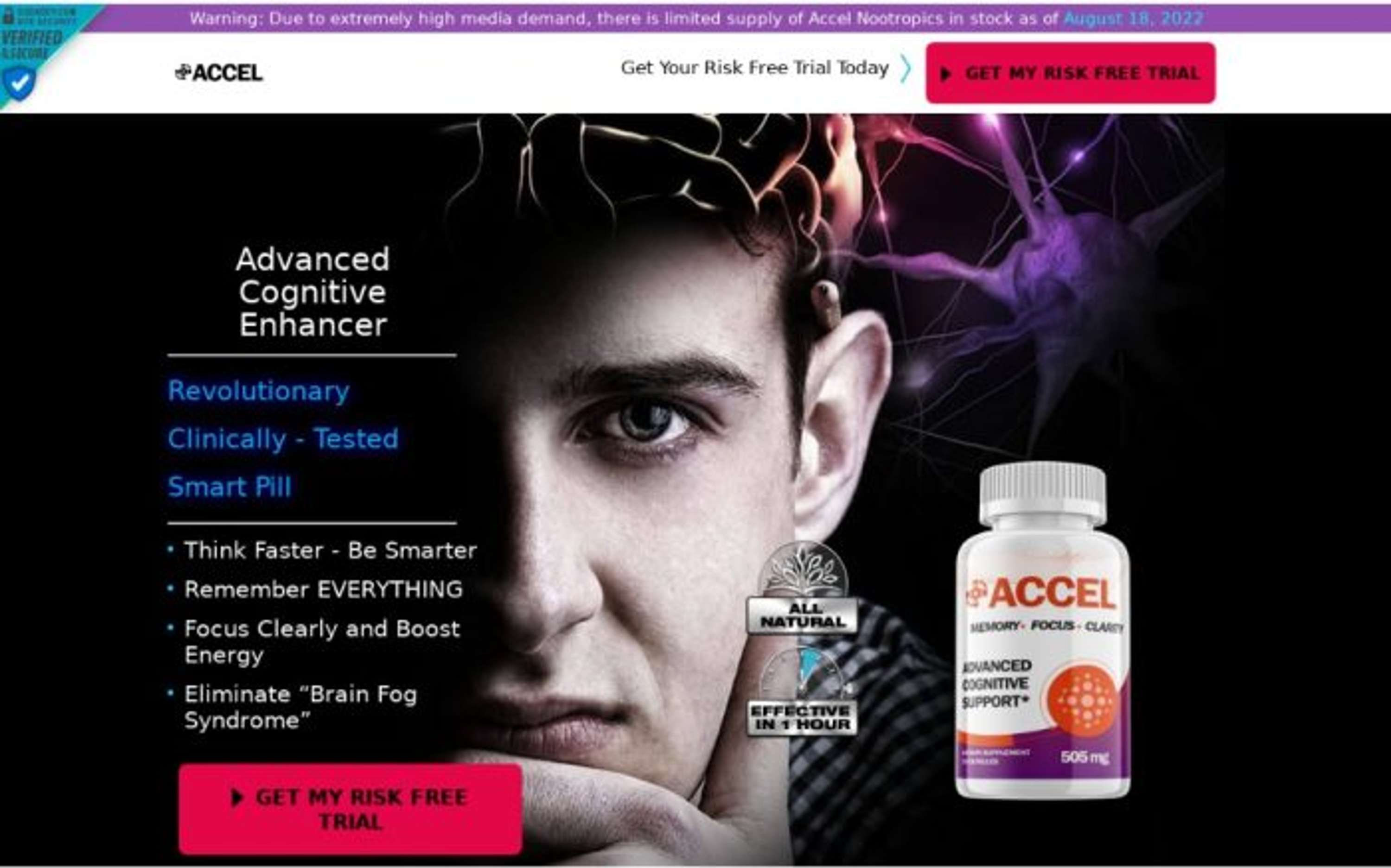 Accel Brain Booster [Warning Exposed 2022] - Does It Work? Urgent Customer Update! by Accel Brain Booster