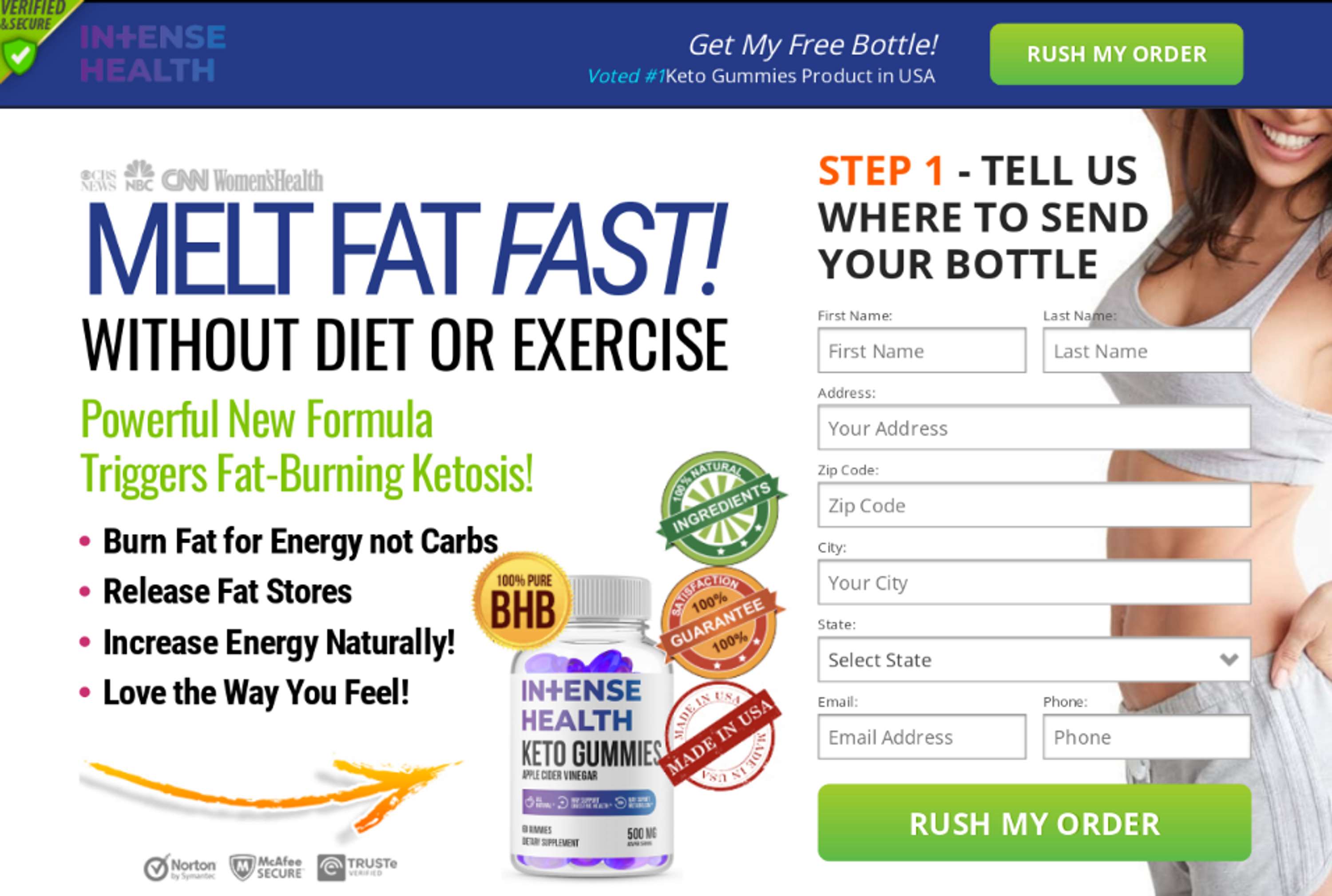 Intense Health Keto Gummies | Do They Work Quickly? by Hina Singh