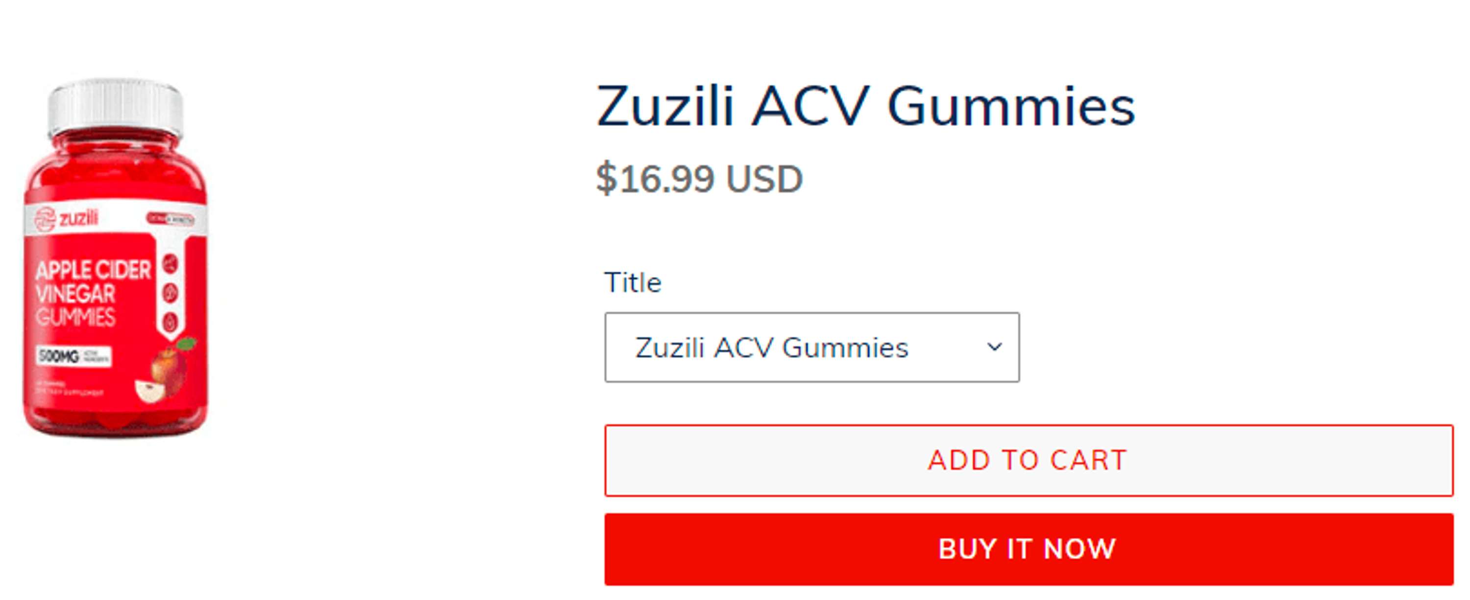 Zuzili ACV Gummies [Warning Exposed 2022] Must Read before Ordering by Zuzili ACV Gummies
