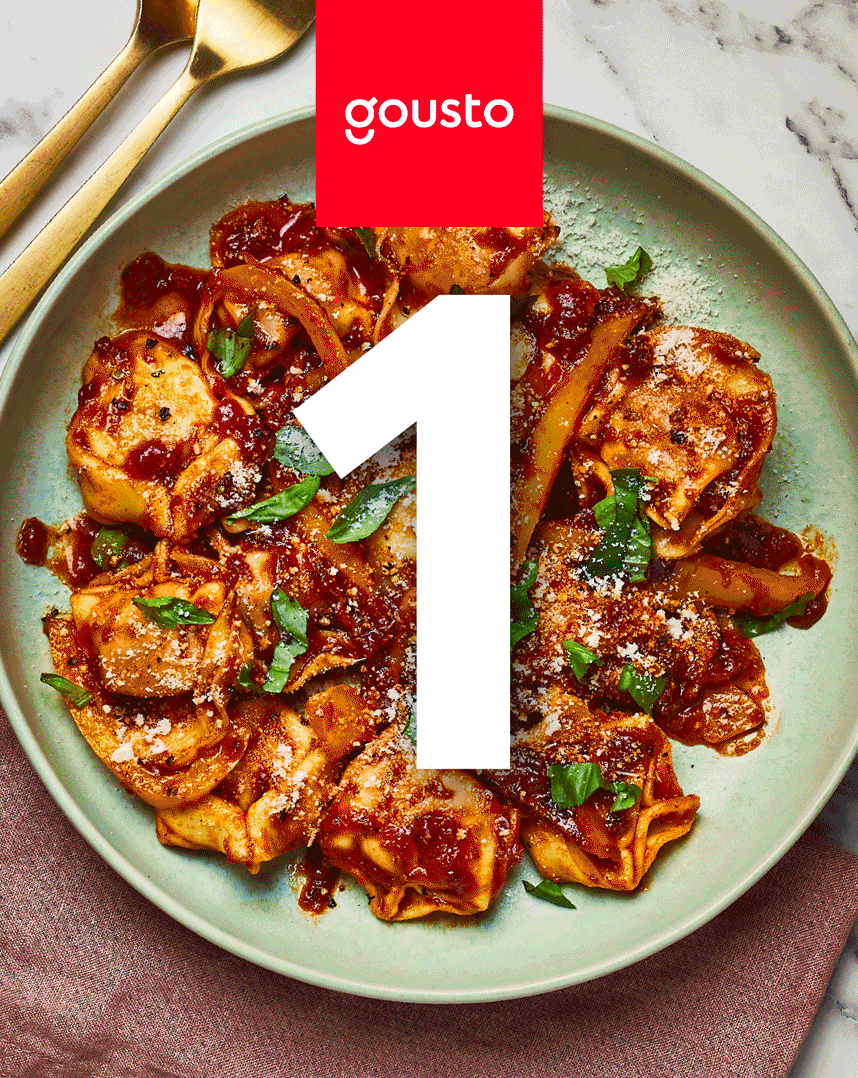 Gousto 5 recipe box by Clare Modenesi