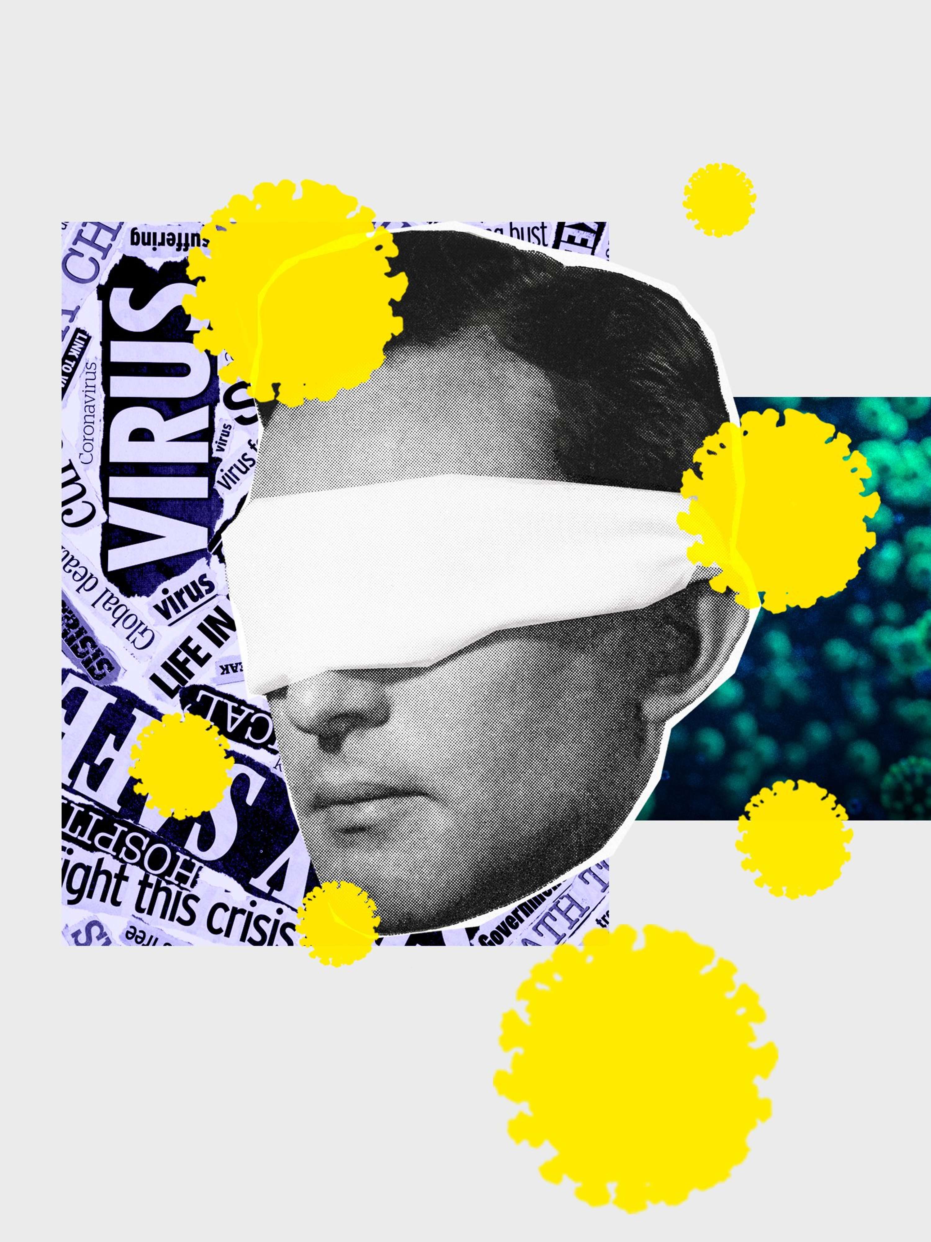 Editorial collages by Ana Davila