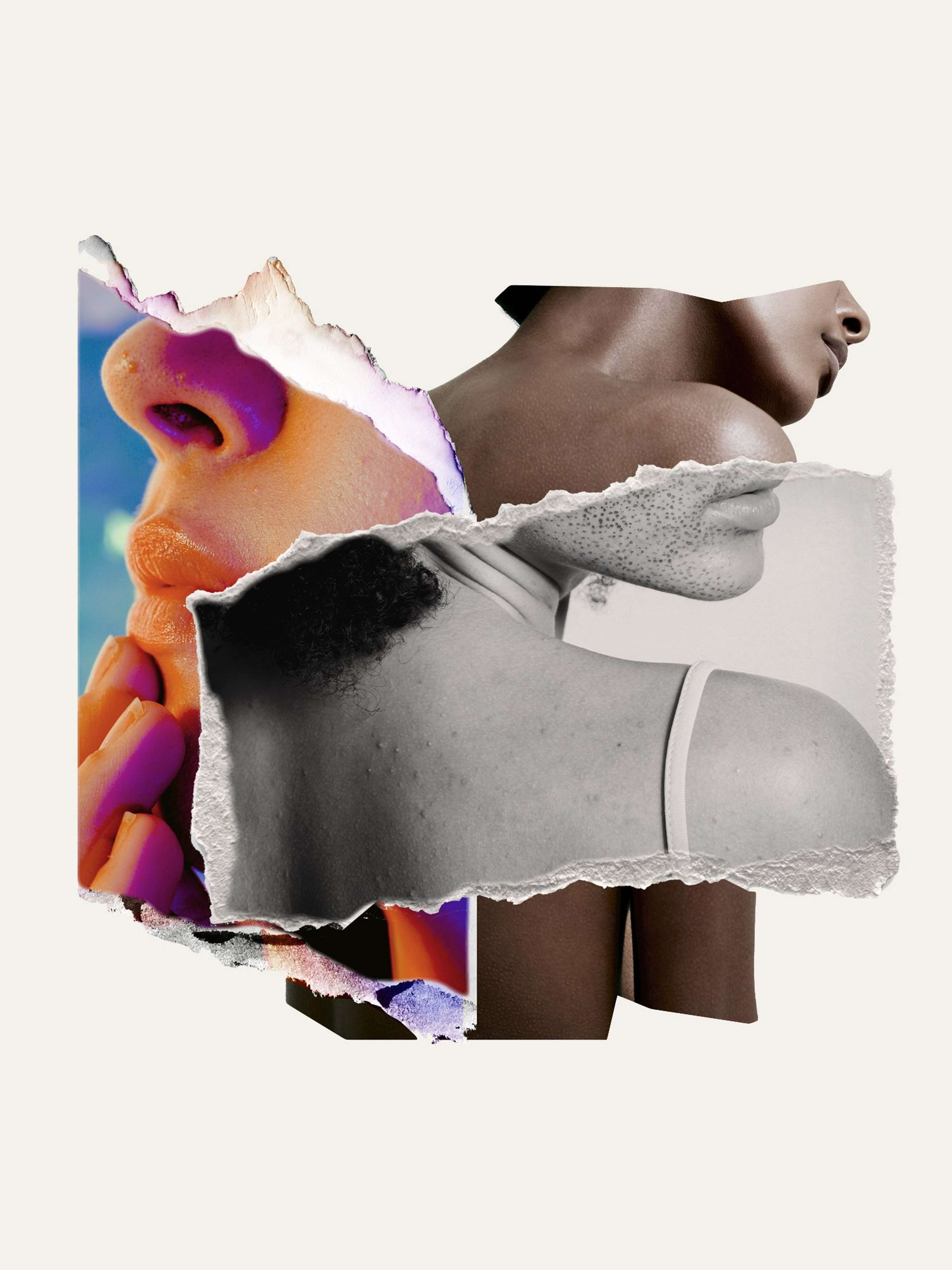 Editorial collages by Ana Davila