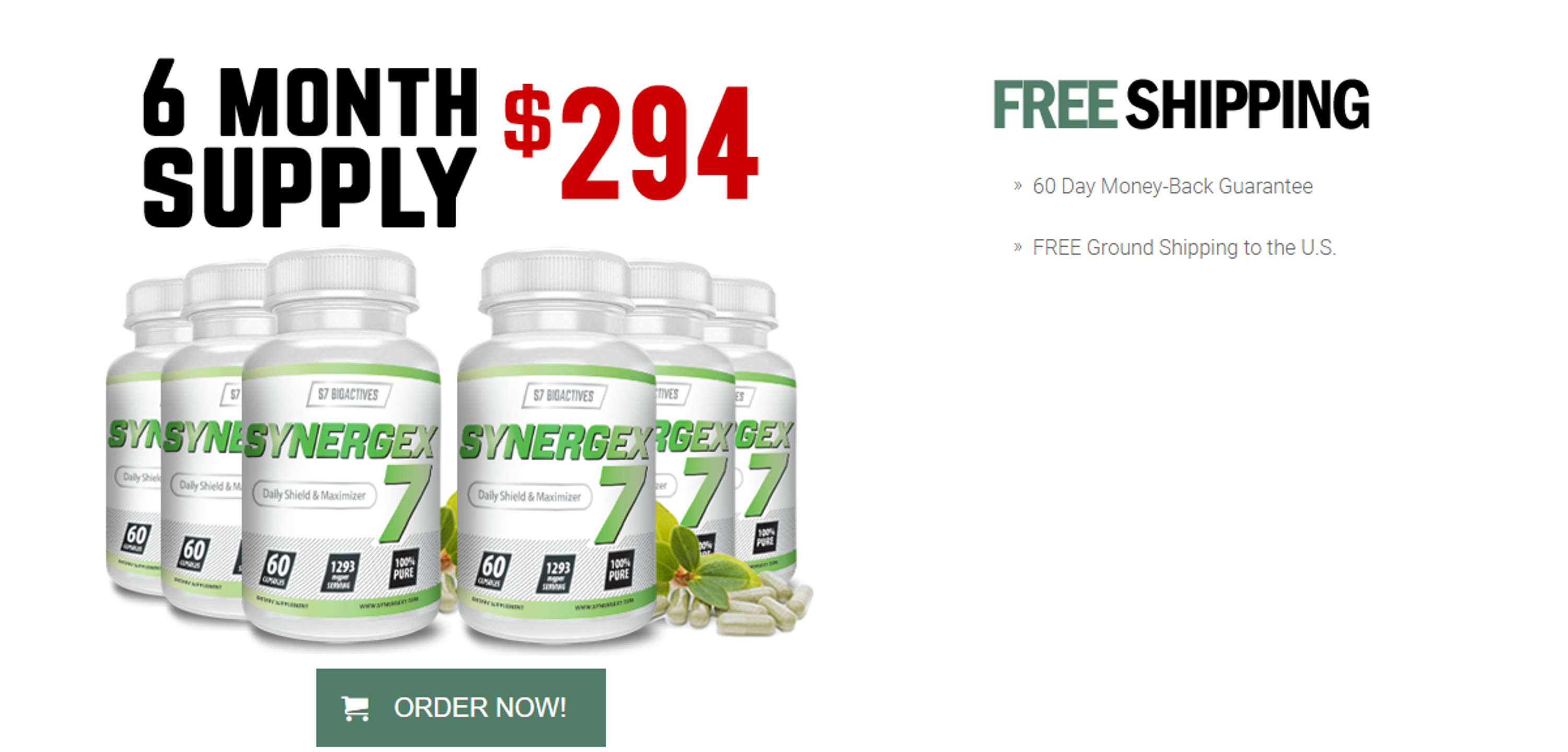 Synergex 7 Reviews (SCAM ALERT) Does It Work? Urgent Customer Update! by Synergex 7