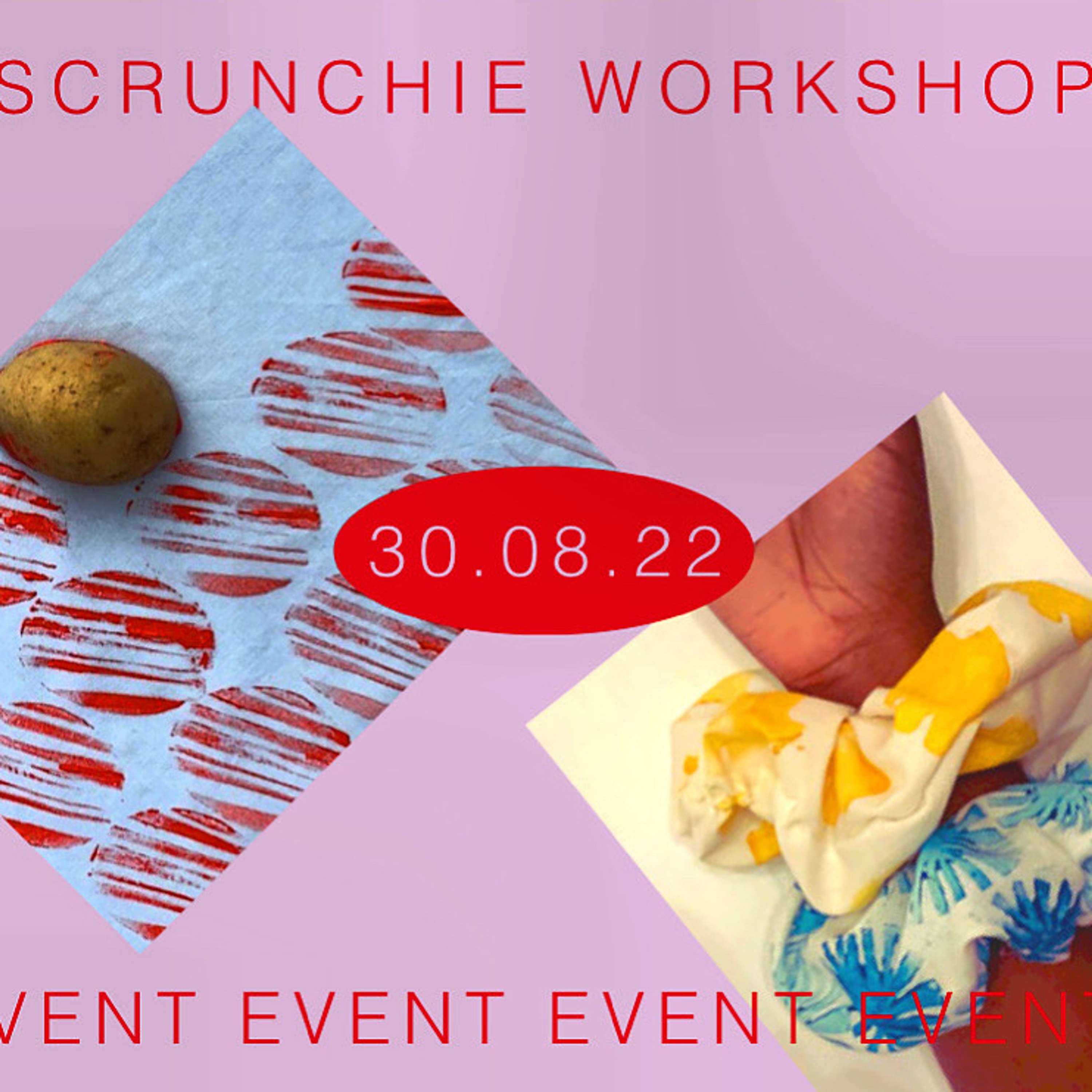 Scrunching Making Workshop by Alexandra Lunn