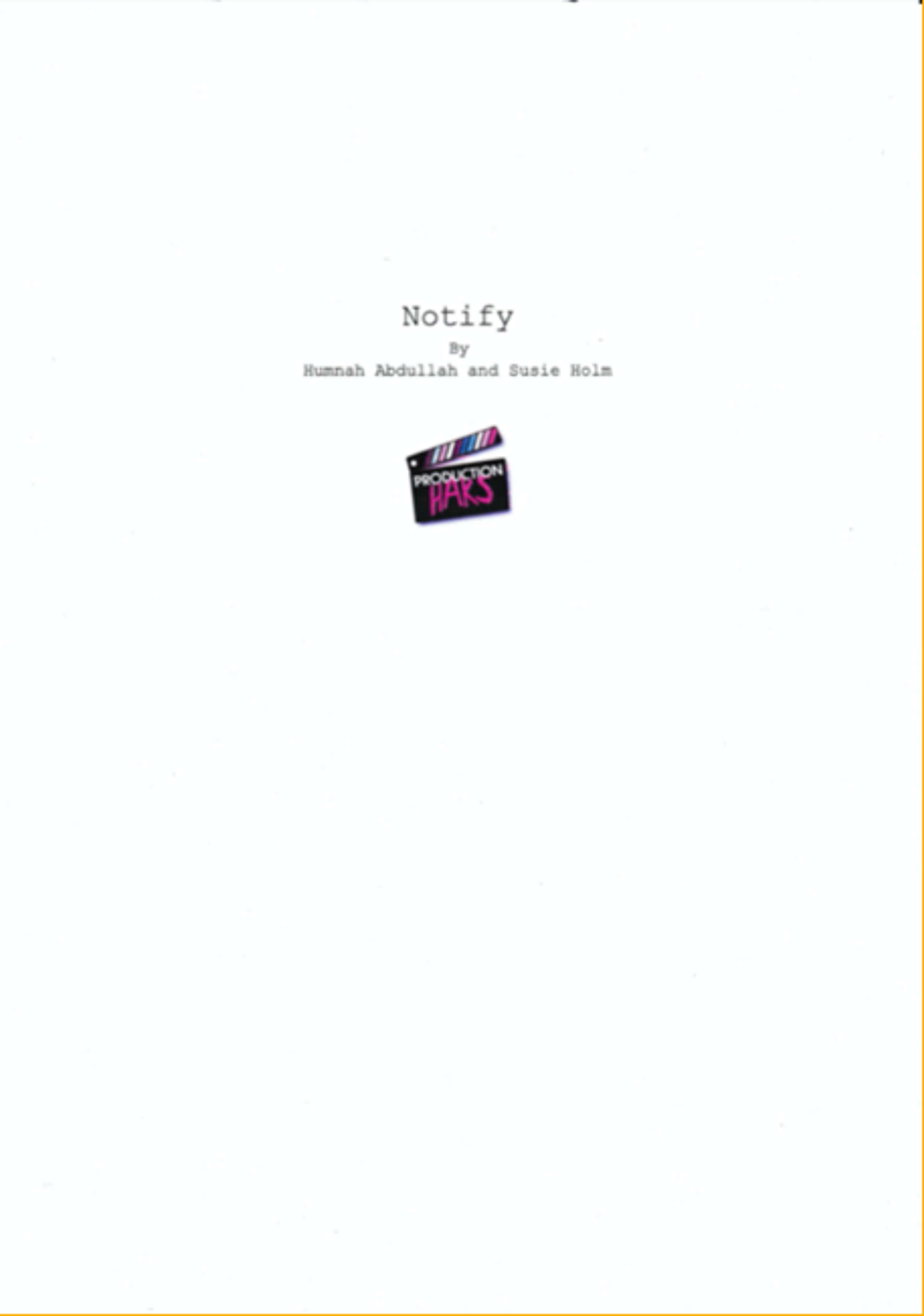 Notify by Humnah Abdullah
