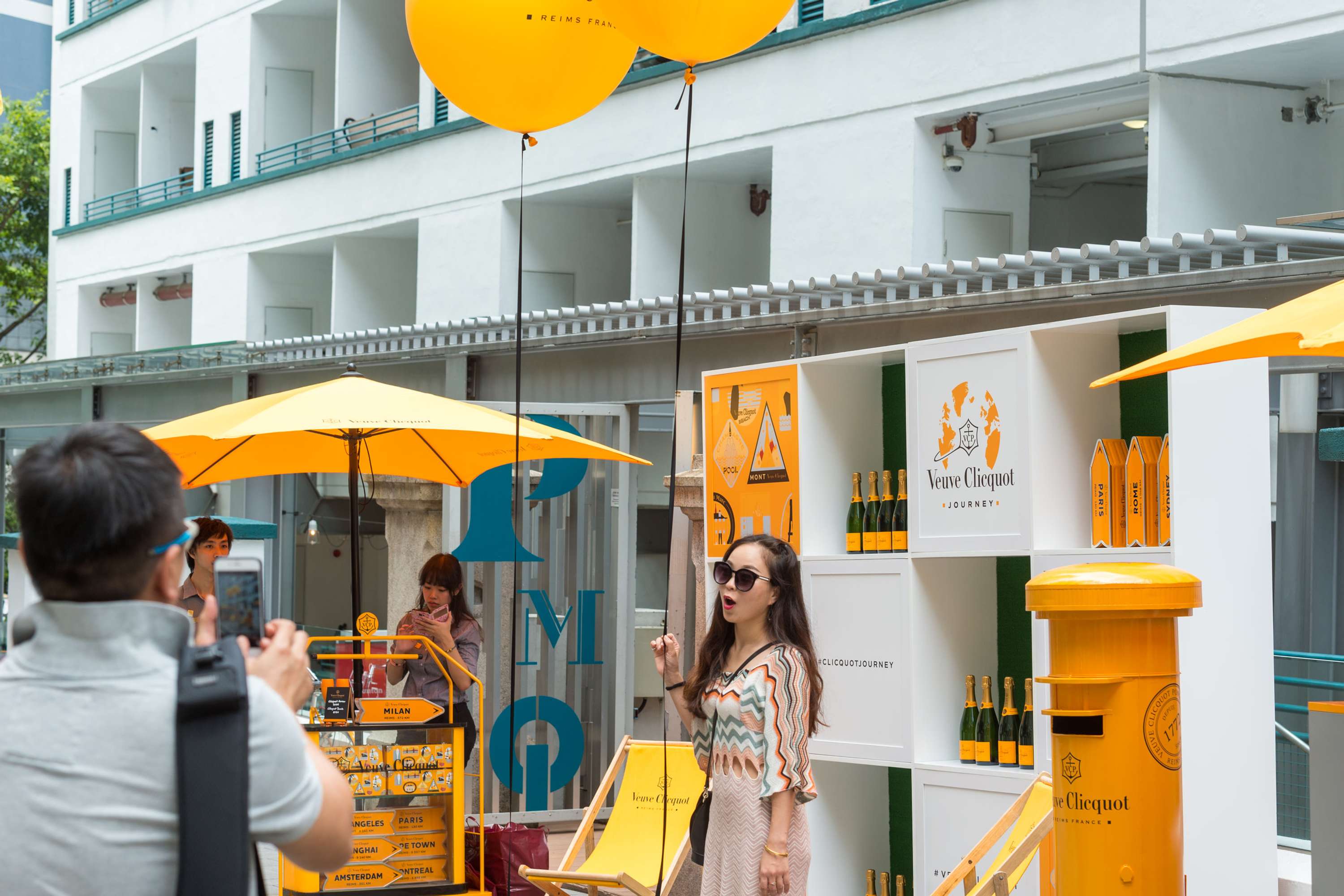 Veuve Clicquot Journey Launch by Raffaella Bichiri