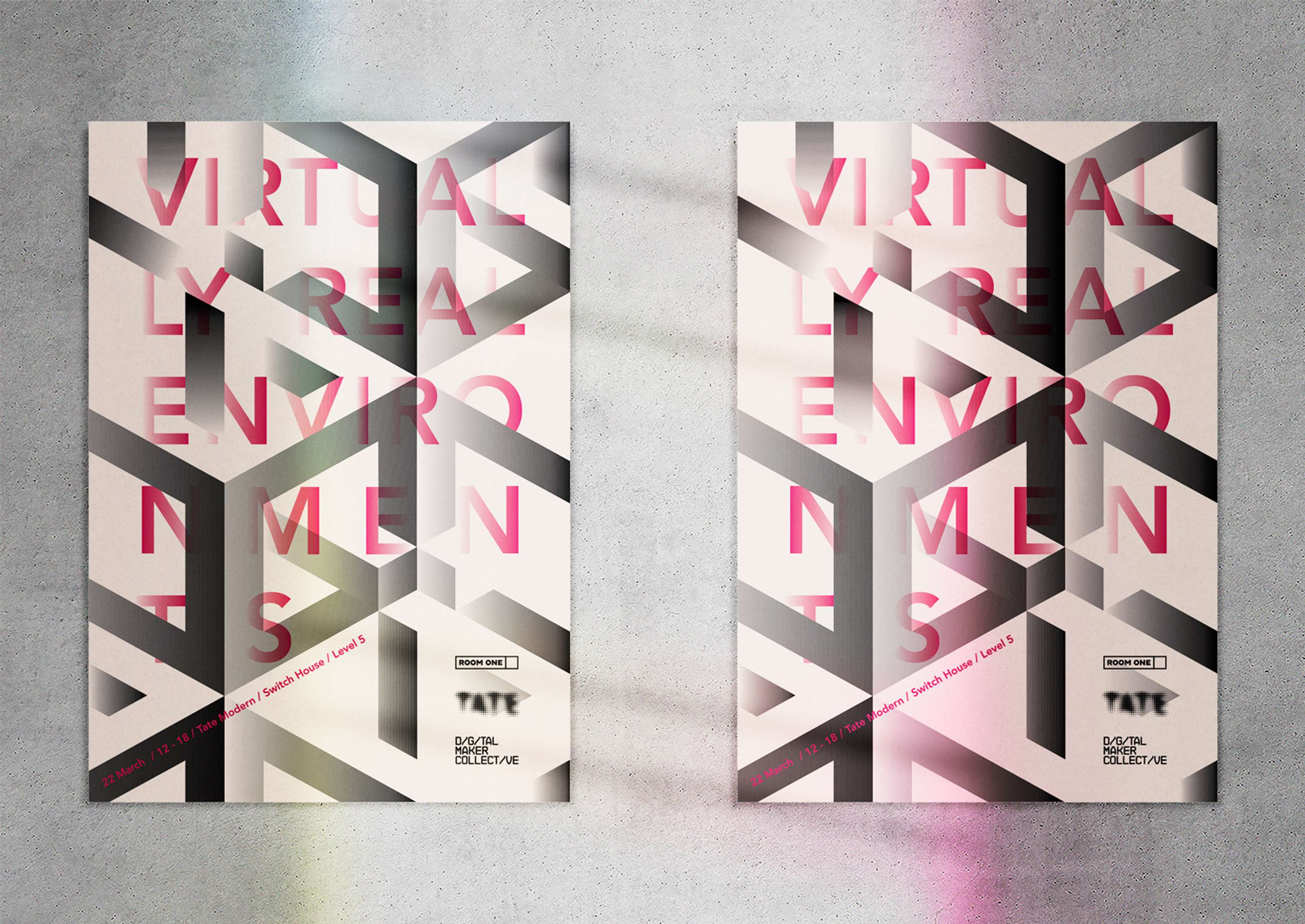 Virtually Real Environments – Event campaign design for London’s renowned art gallery by Ana Beatriz Fernandes