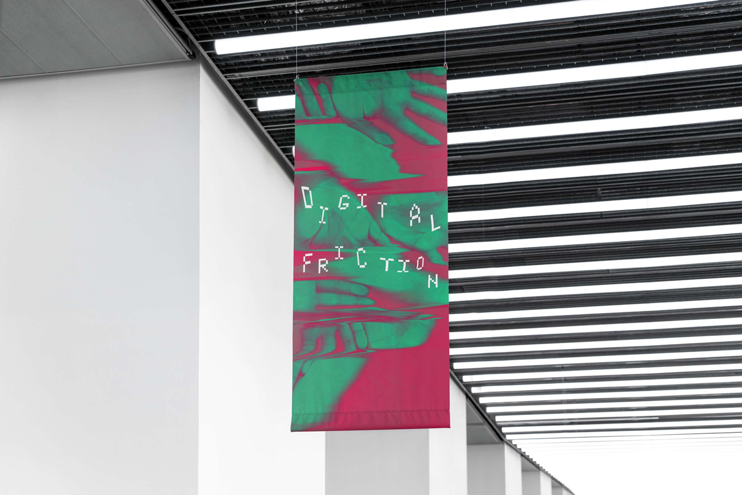 Digital Friction – Event campaign design for London’s renowned art gallery by Ana Beatriz Fernandes