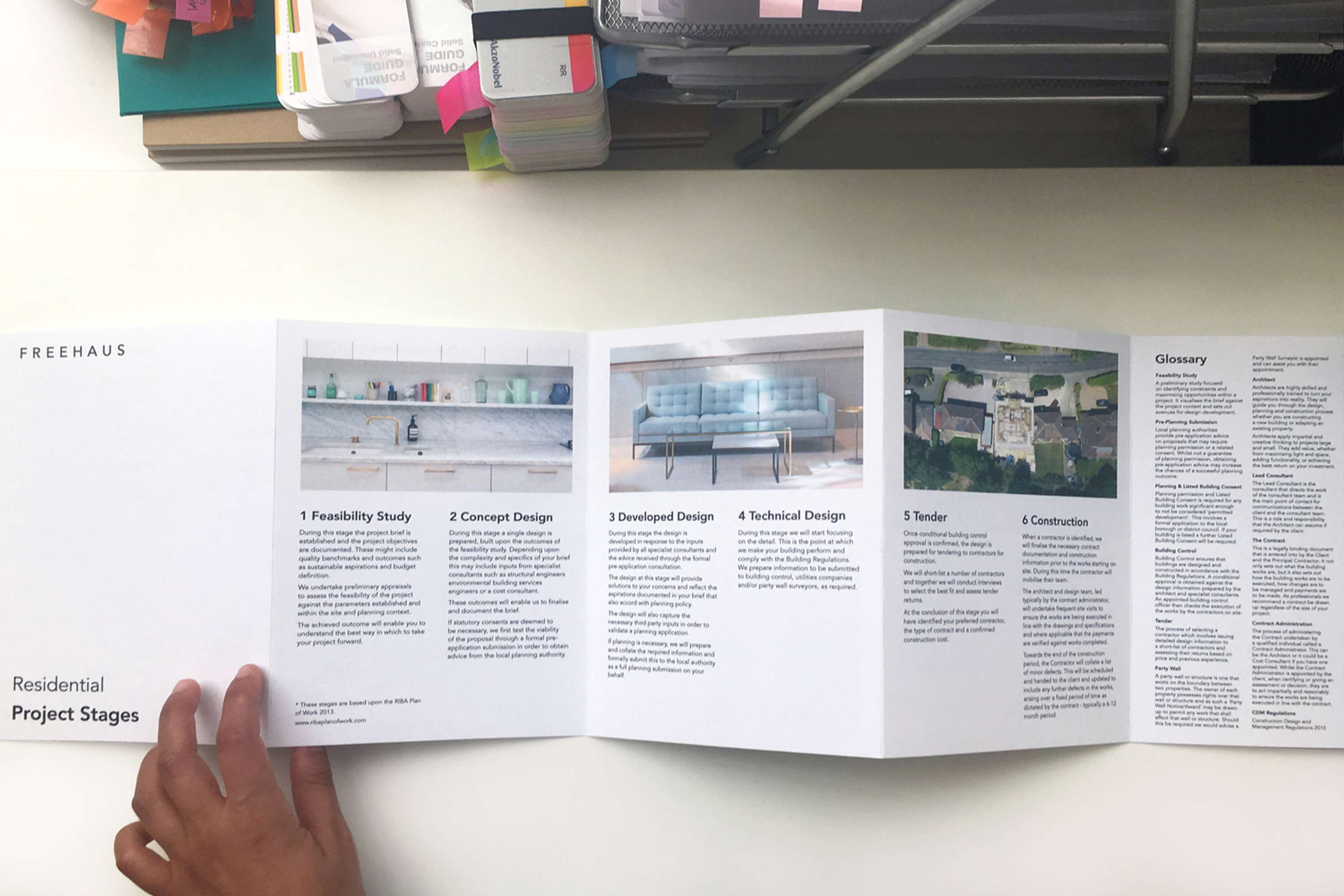 Freehaus – Working closely with the client to rebrand an architecture studio by Ana Beatriz Fernandes