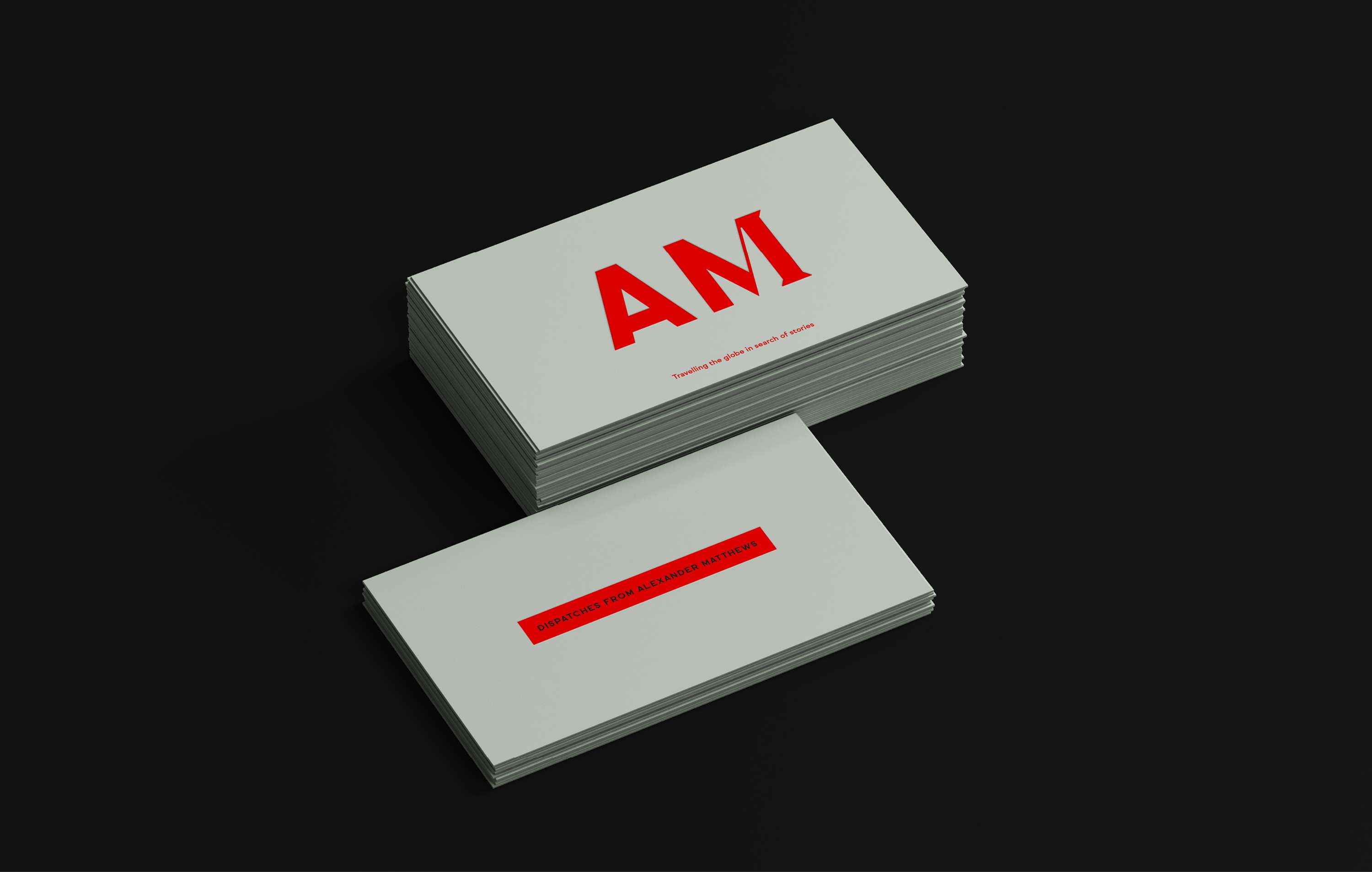 Alexander Matthews / Visual Identity by Catarina Pereira