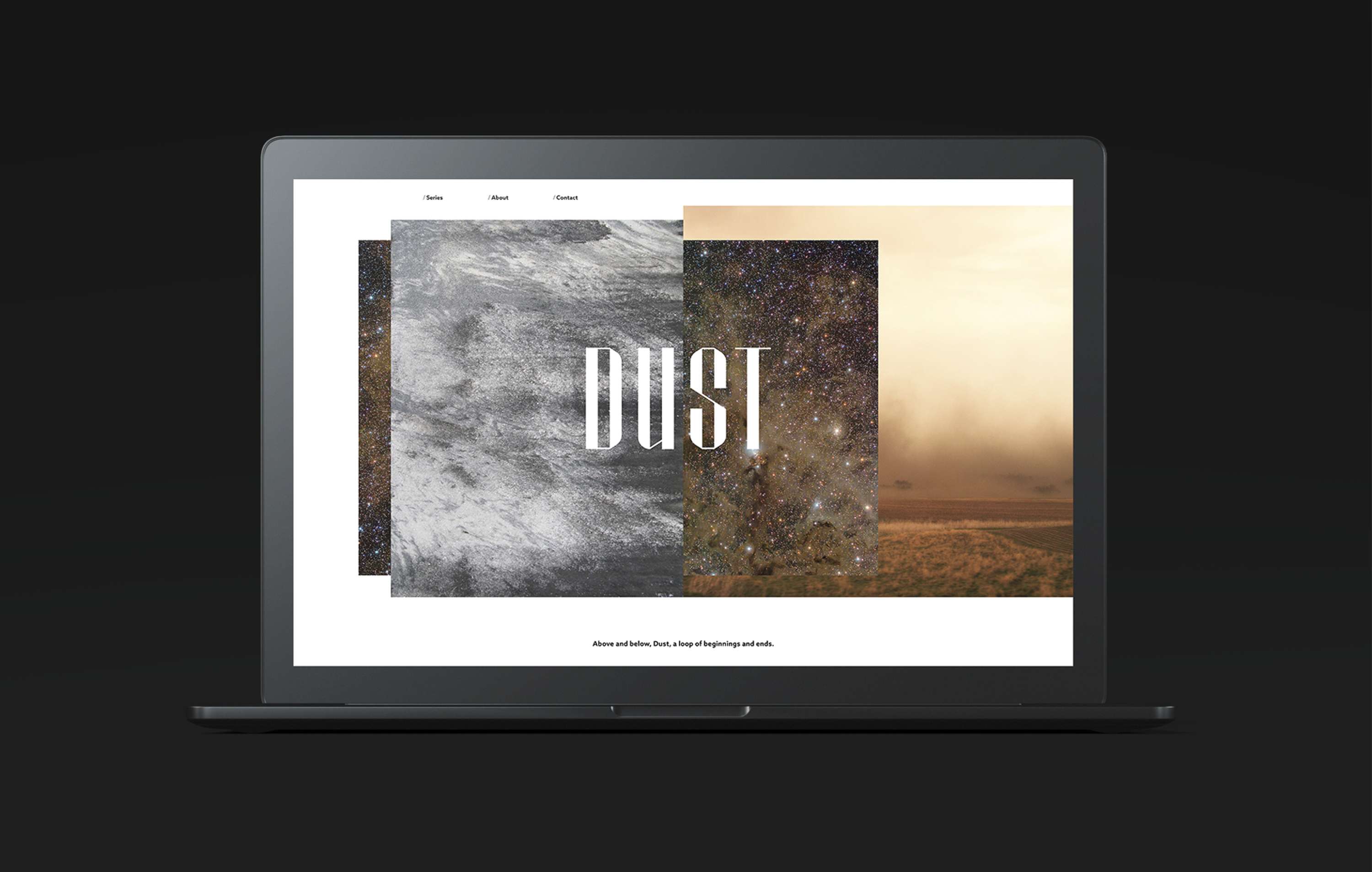 DUST: A loop of beginnings and ends by Voodoo Voodoo