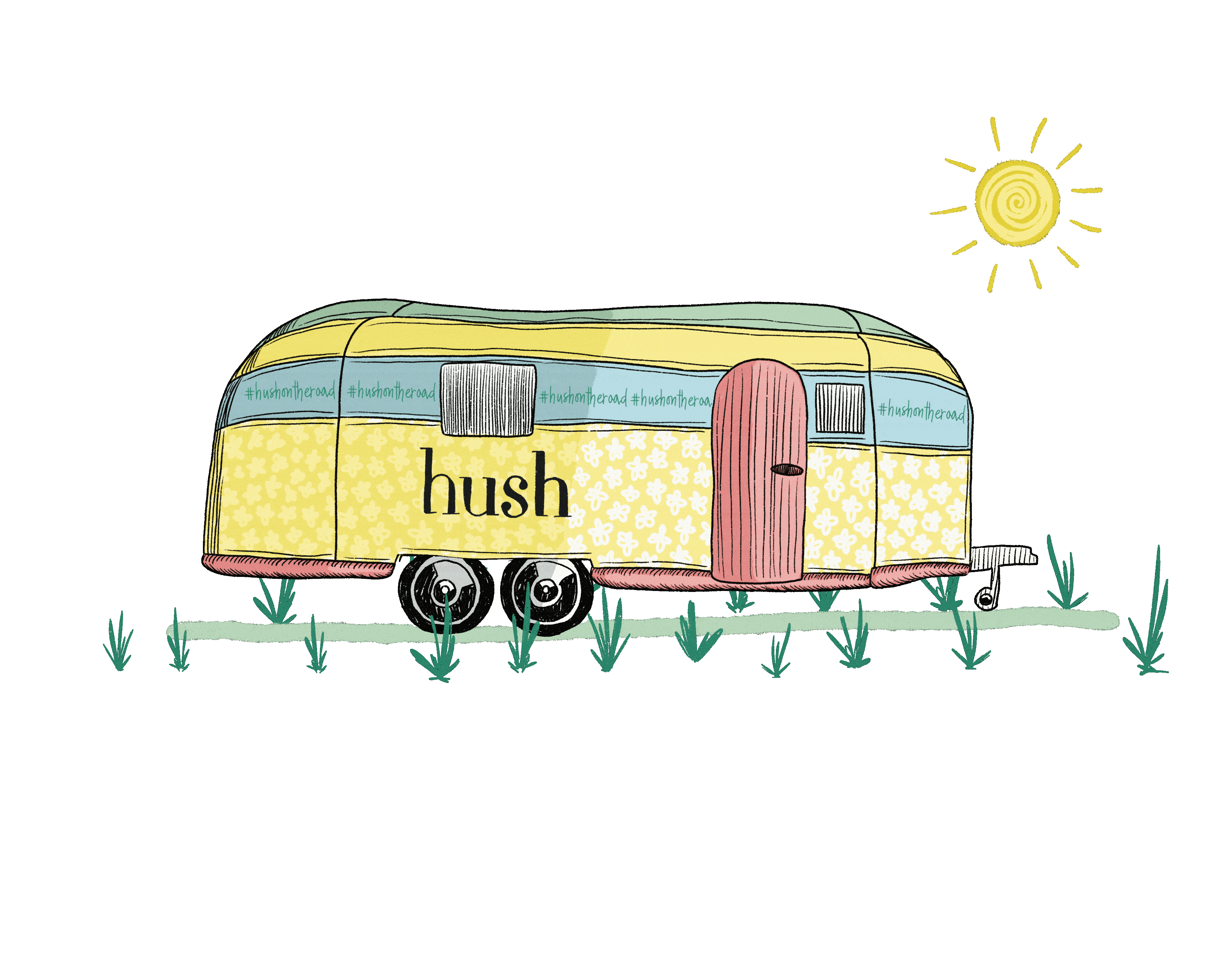 Hush on The Road by Charlotte Wild