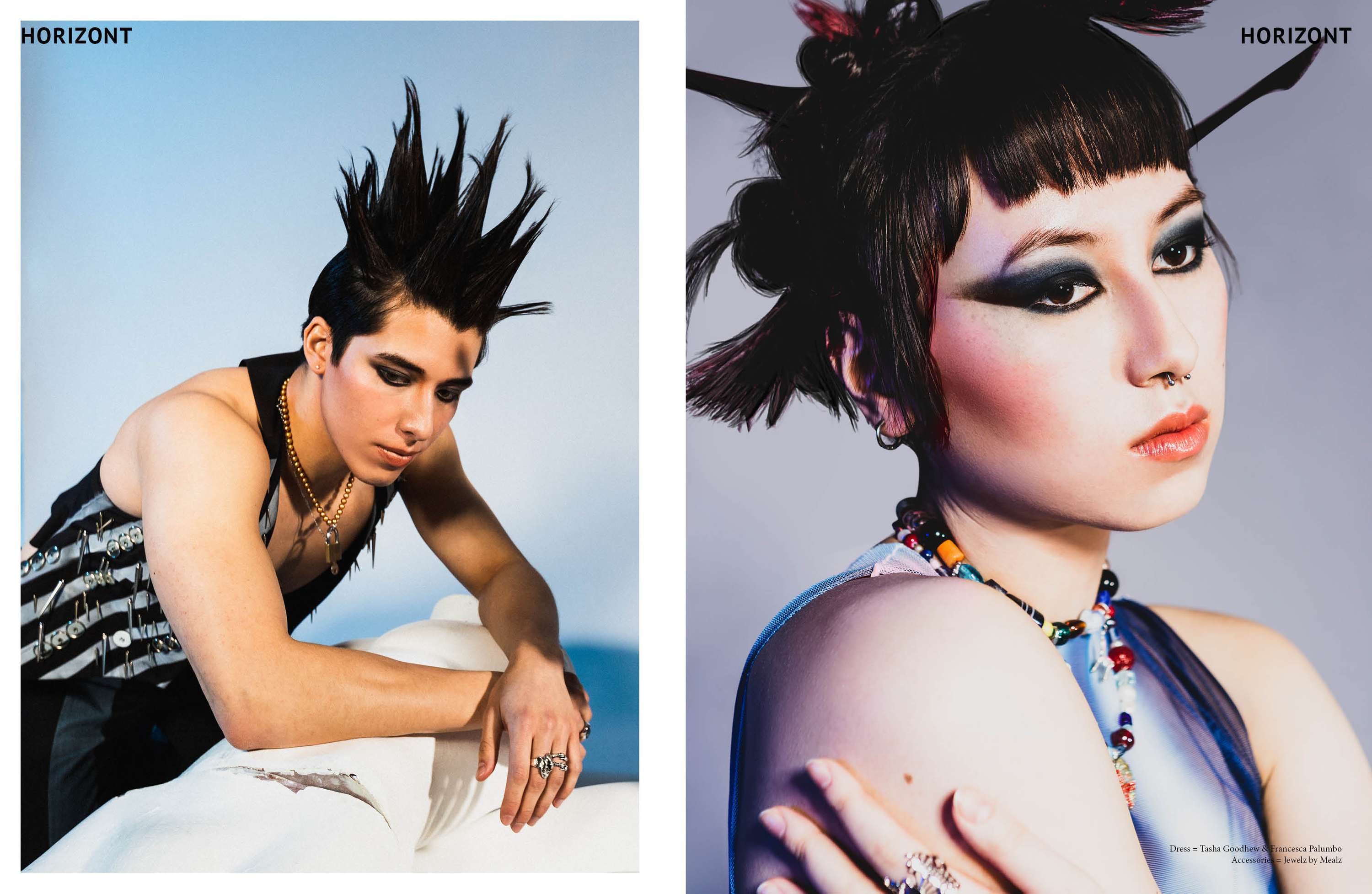 Choose your player for Horizont Magazine by Maya Pan