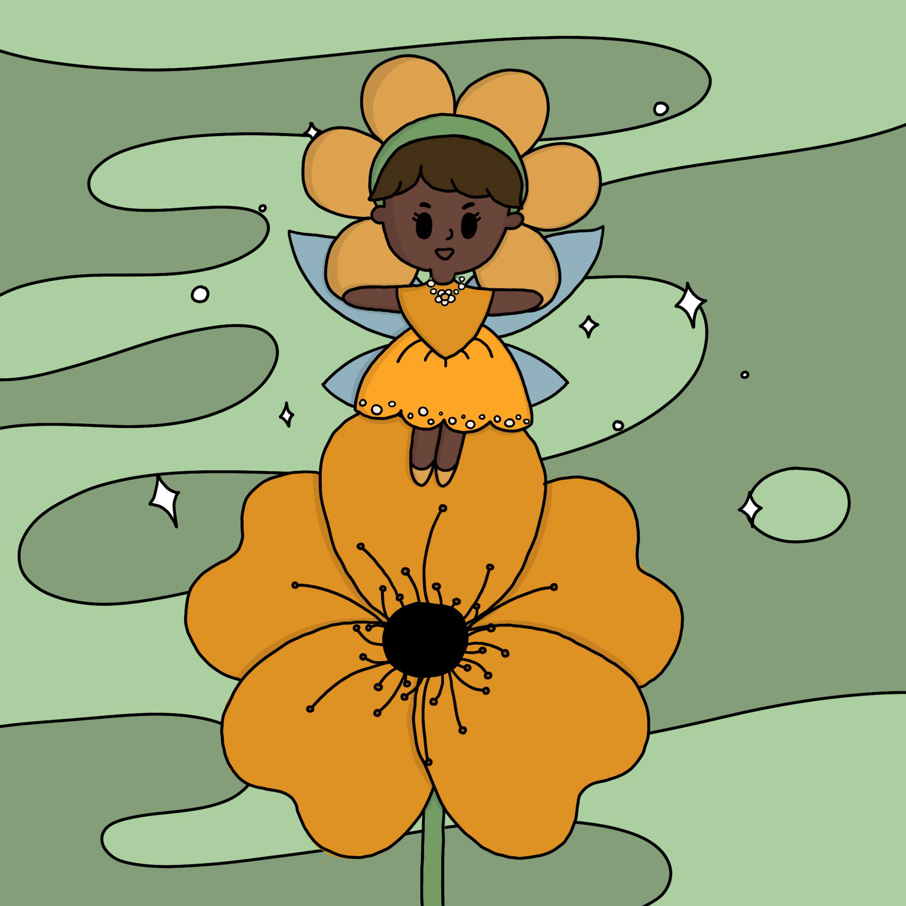 uni brief: illustrations for a short story. by daniella gyambibi-peters