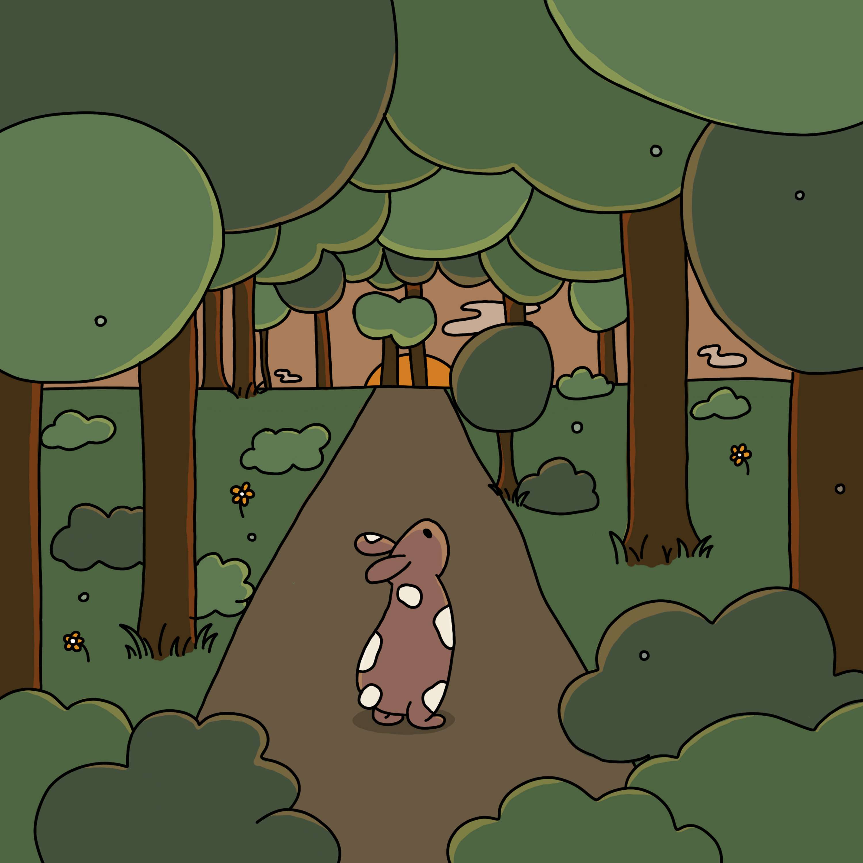 uni brief: illustrations for a short story. by daniella gyambibi-peters