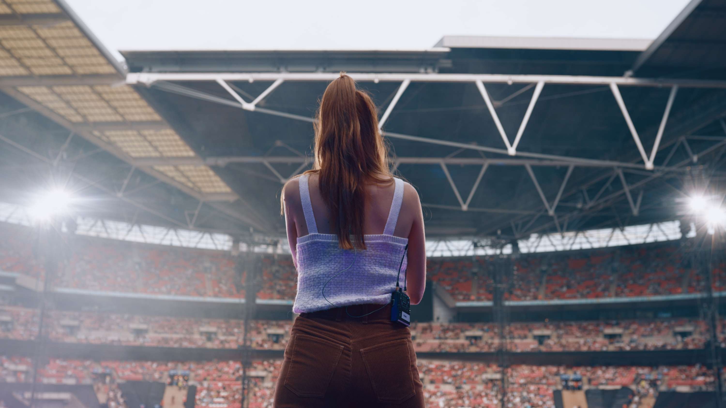London Grammar at Wembley Stadium by Tierney Walker