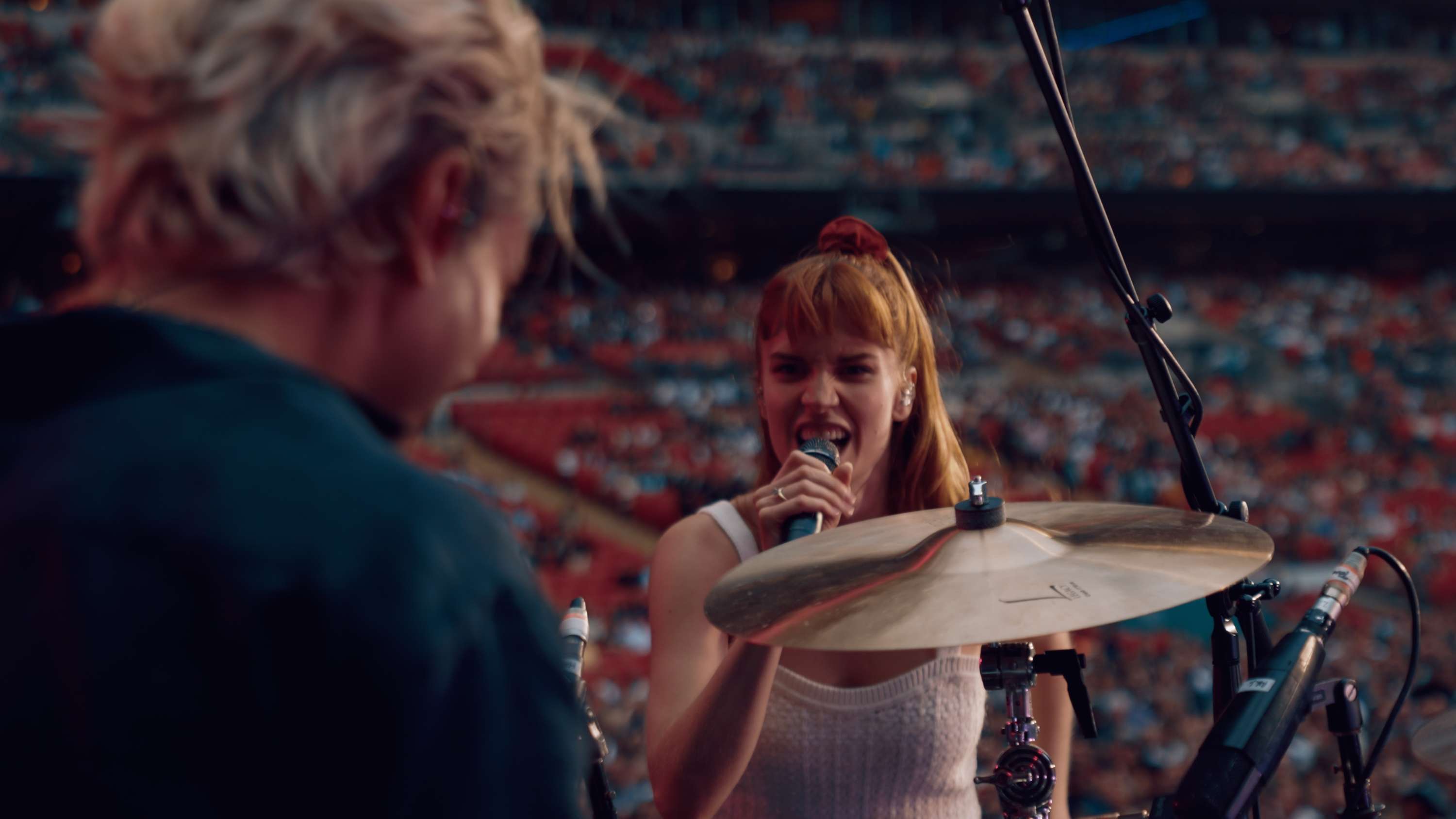 London Grammar at Wembley Stadium by Tierney Walker