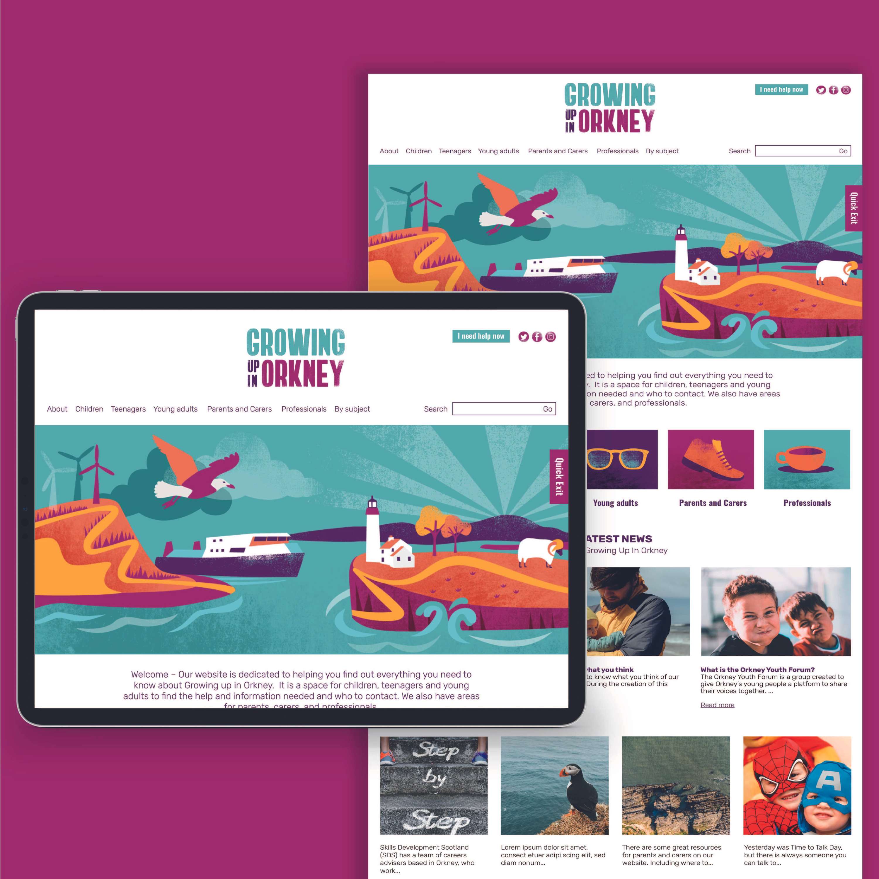 Growing Up in Orkney by Studio Noel