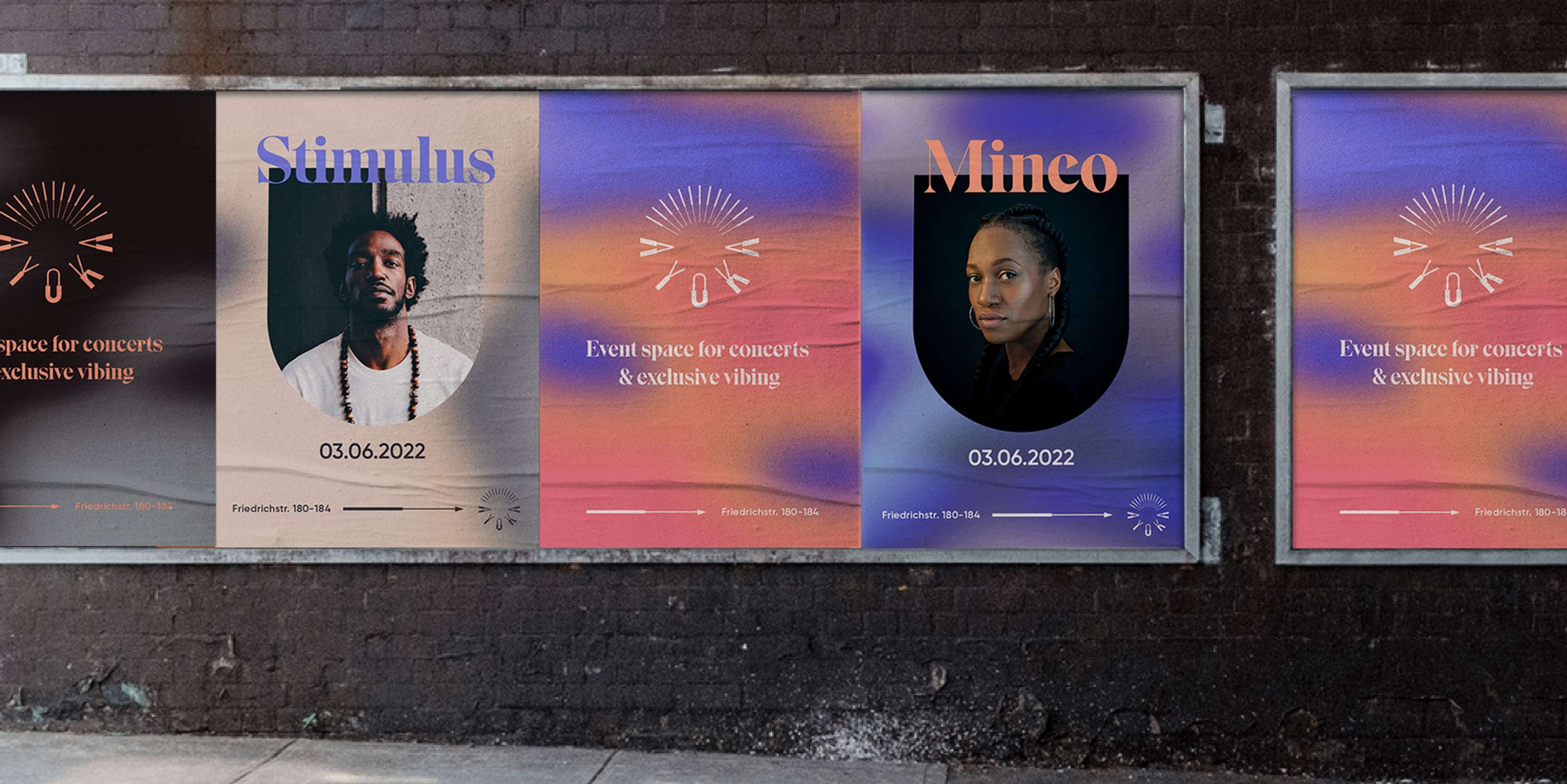 Ayoka Event Space Branding by Chris Kilchling
