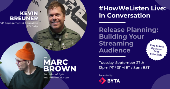 Release Planning Building Your Streaming Audience With Bytas Marc