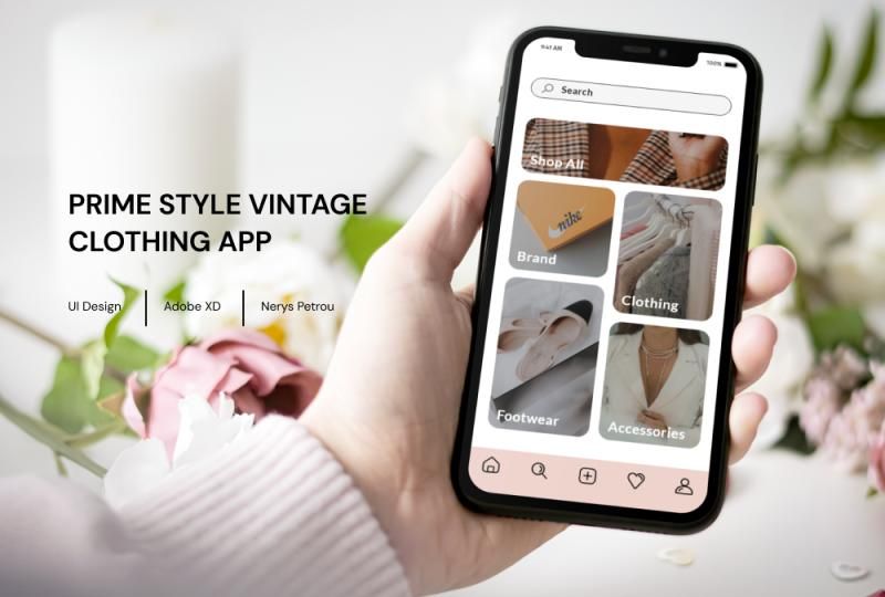 Prime Style - Vintage Clothing App by Nerys Petrou