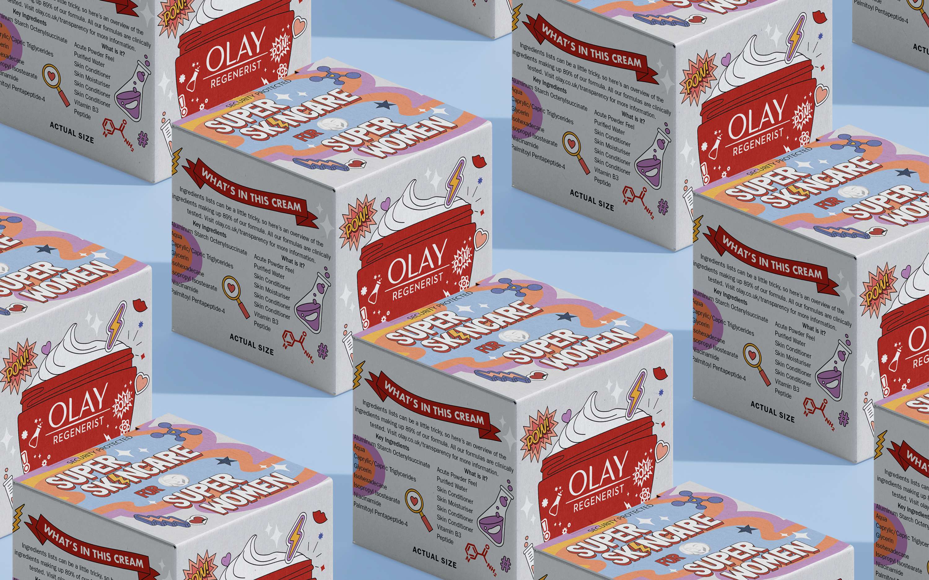 Supporting skin science / Olay by Shane Horn