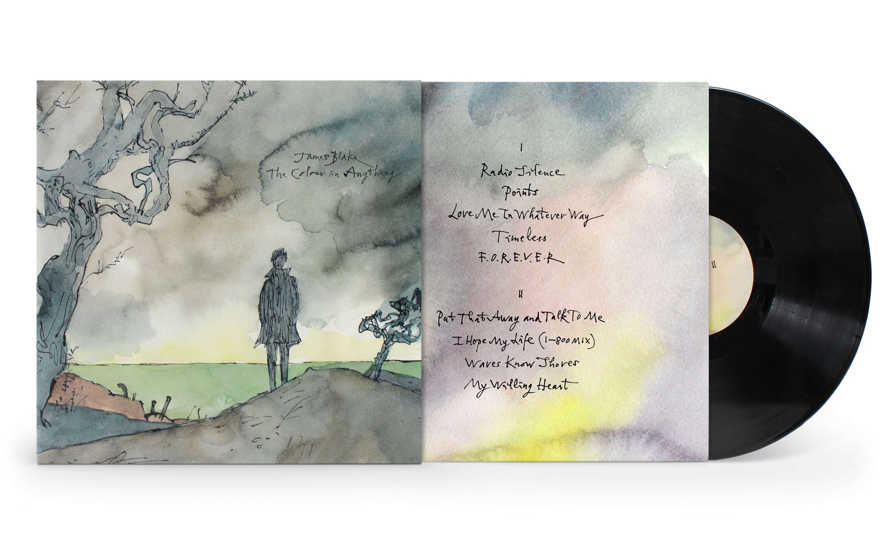 James Blake The Colour In Anything by Burgess Studio