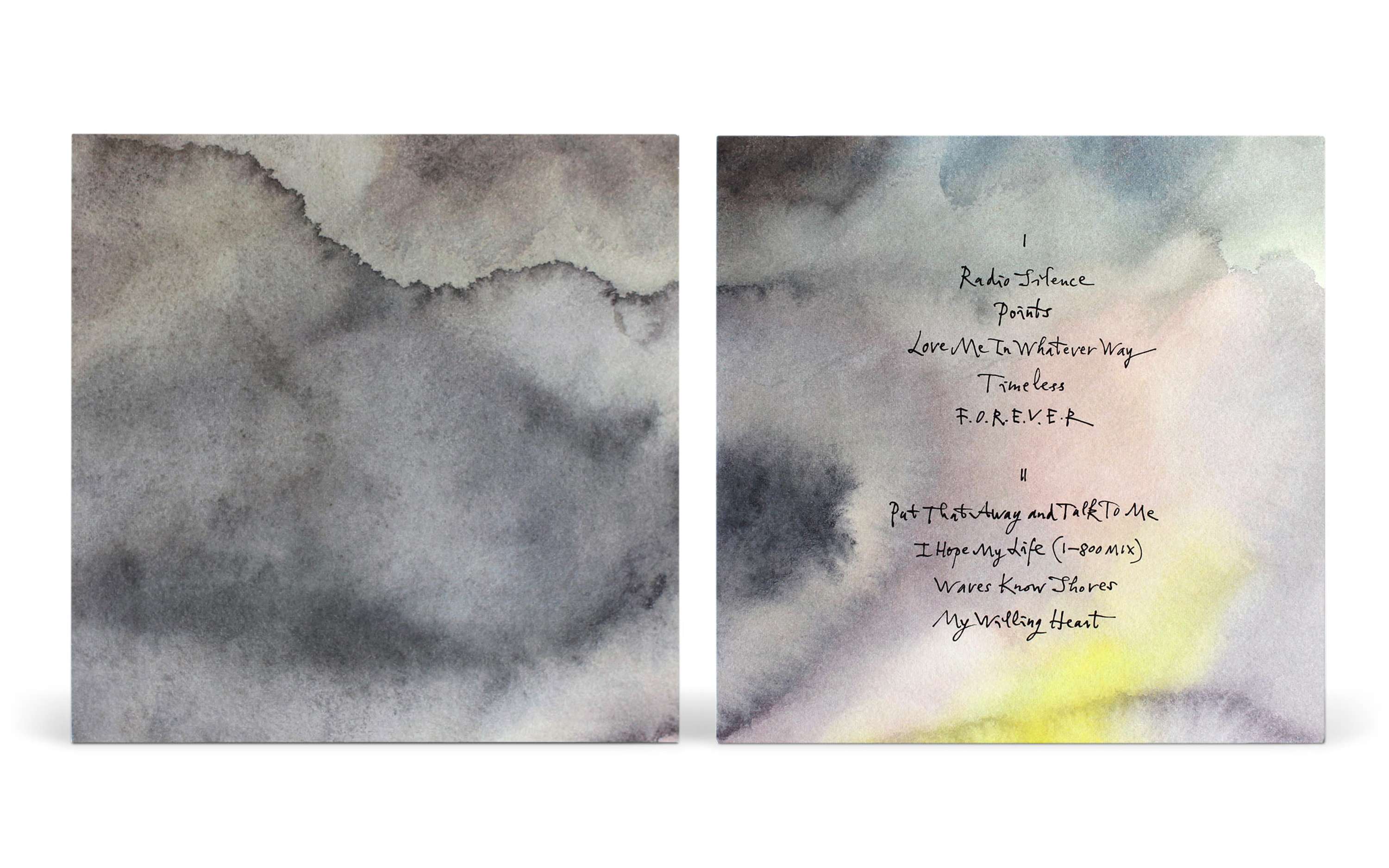 James Blake The Colour In Anything by Burgess Studio