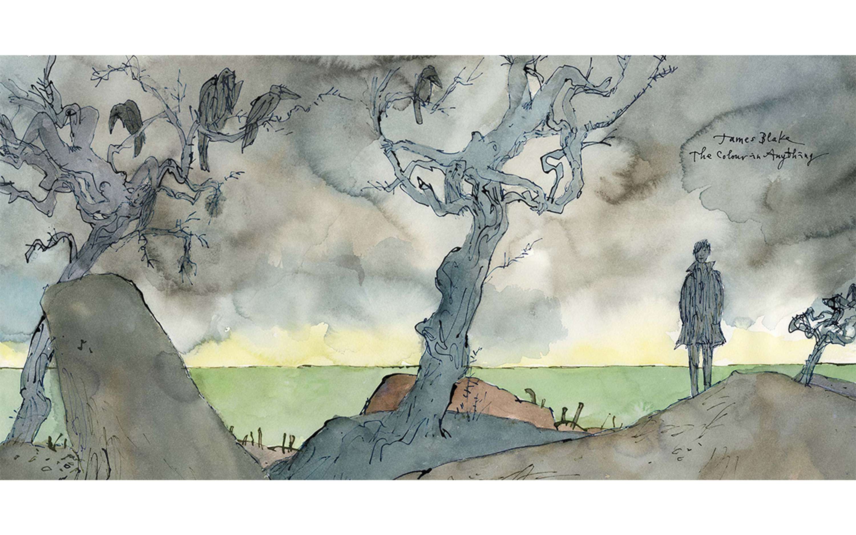 James Blake The Colour In Anything by Burgess Studio