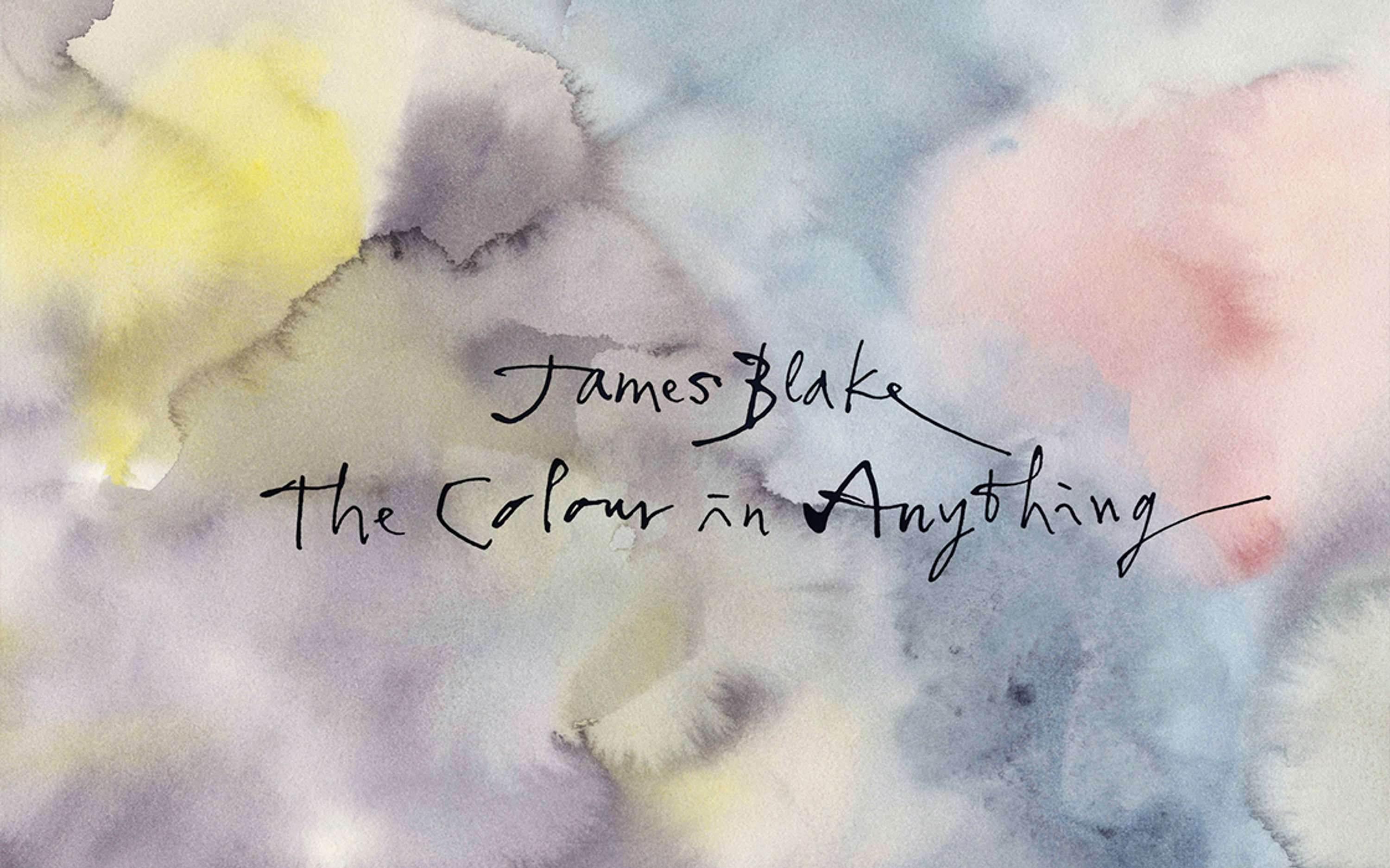 James Blake The Colour In Anything by Burgess Studio