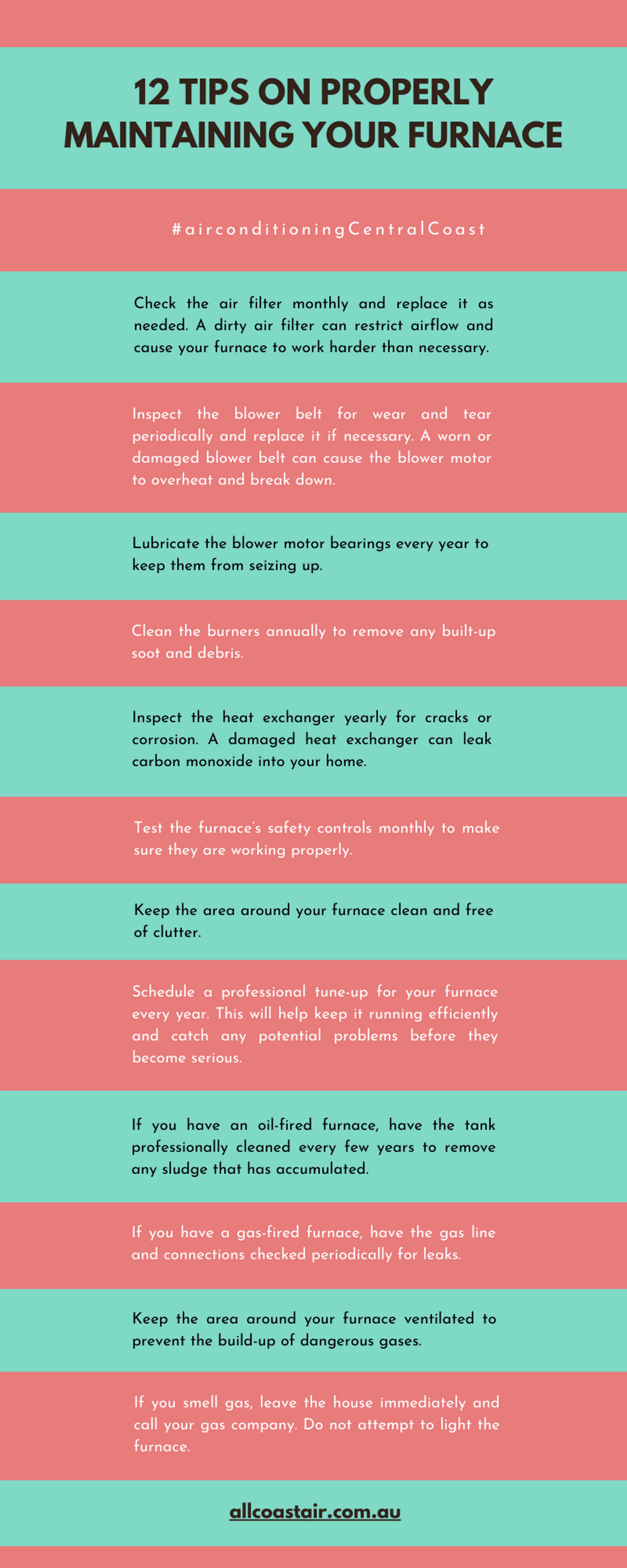 12 Tips On Properly Maintaining Your Furnace by Kelly Palmer